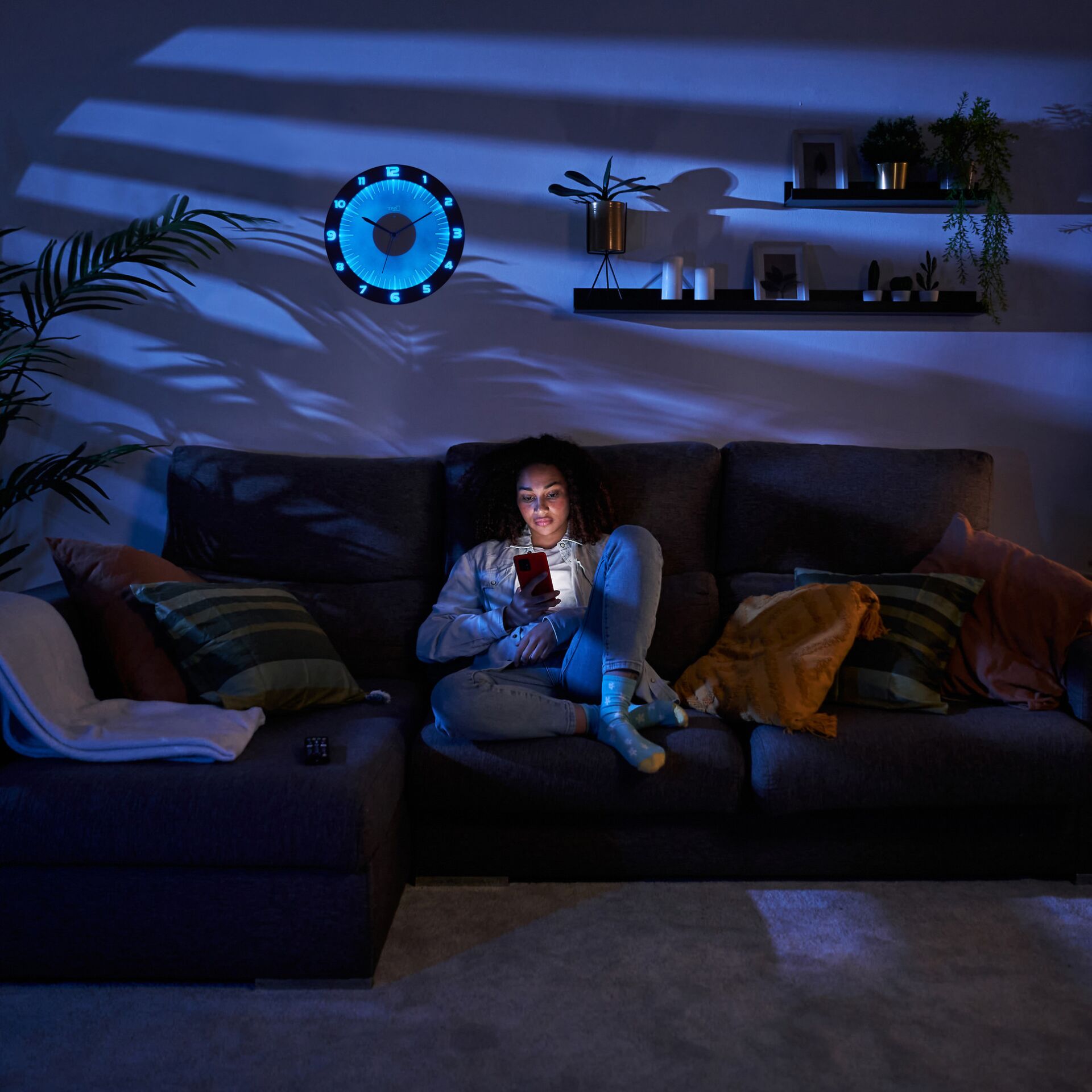 Couch, Wohnzimmer, Beleuchtung, Sitzen, Innenarchitektur