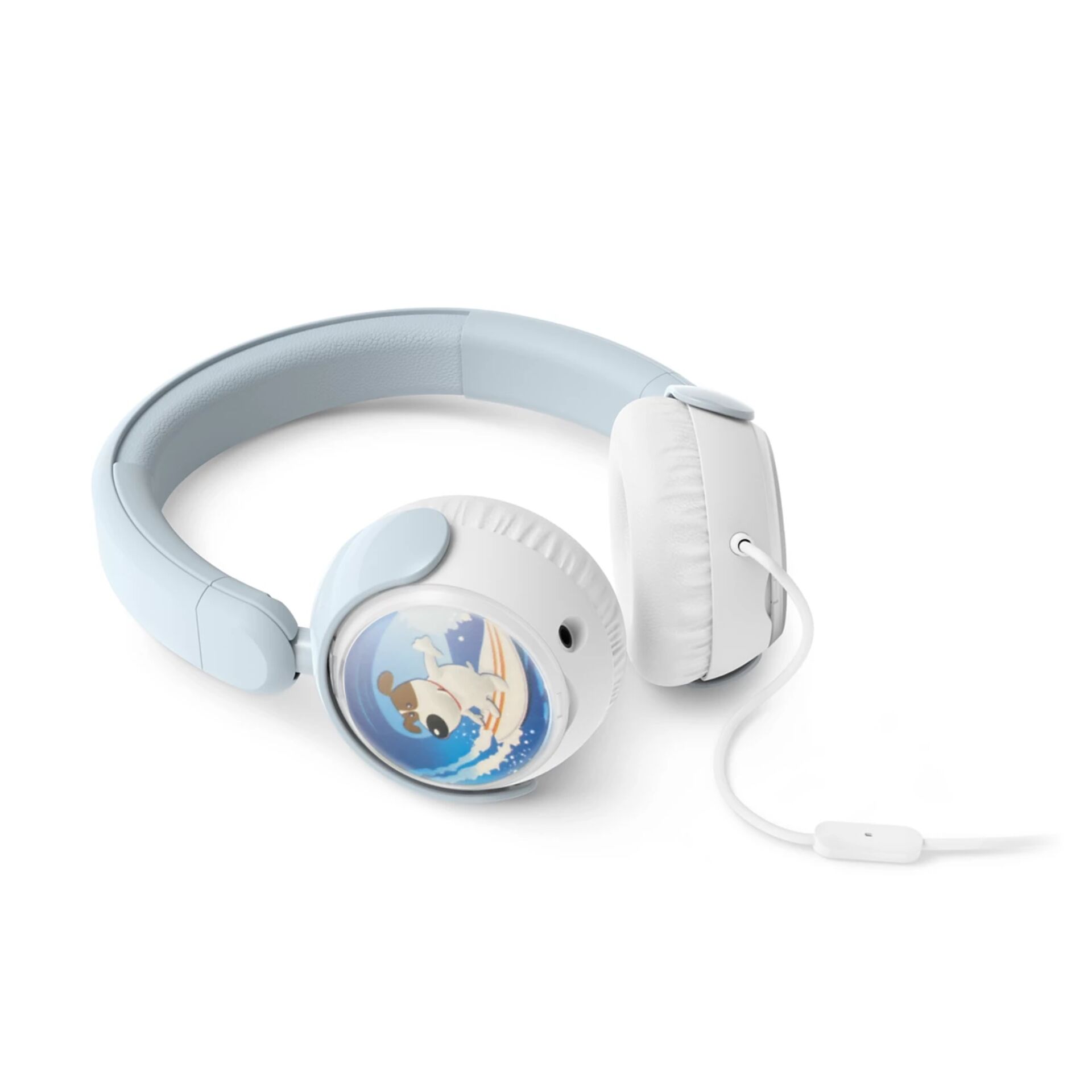 Kopfhörer, Over-Ear, Kinderkopfhörer, weiß, Kunststoff