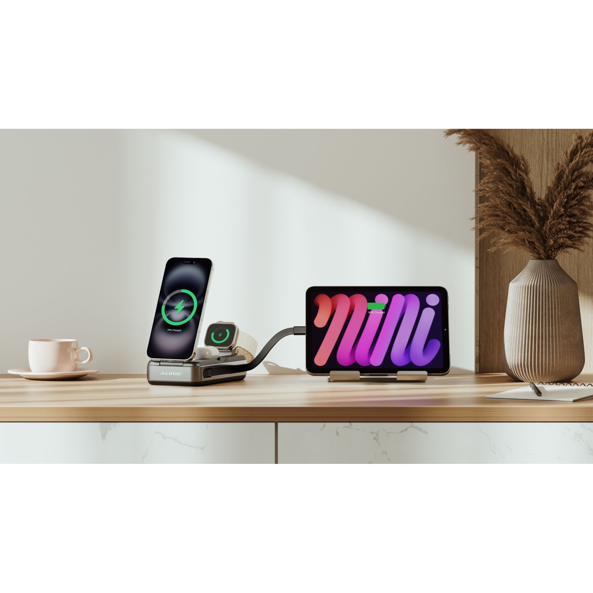 Telefon, Handy, Tasse, Tabelle, Überwachen