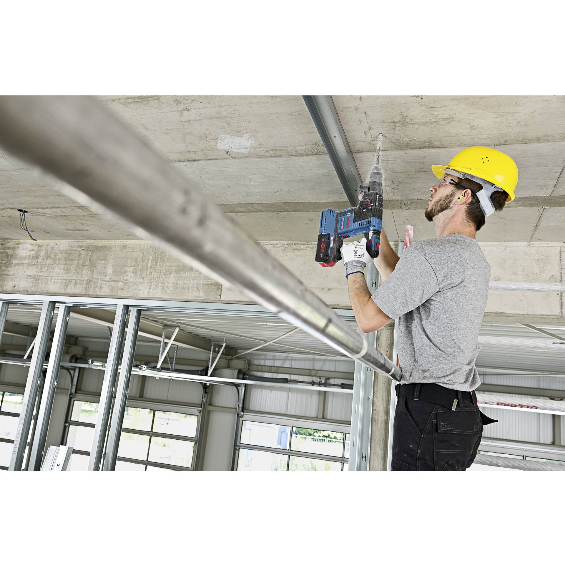 Person, Arbeiter, Gerät, Elektrische Bohrmaschine, Werkzeug