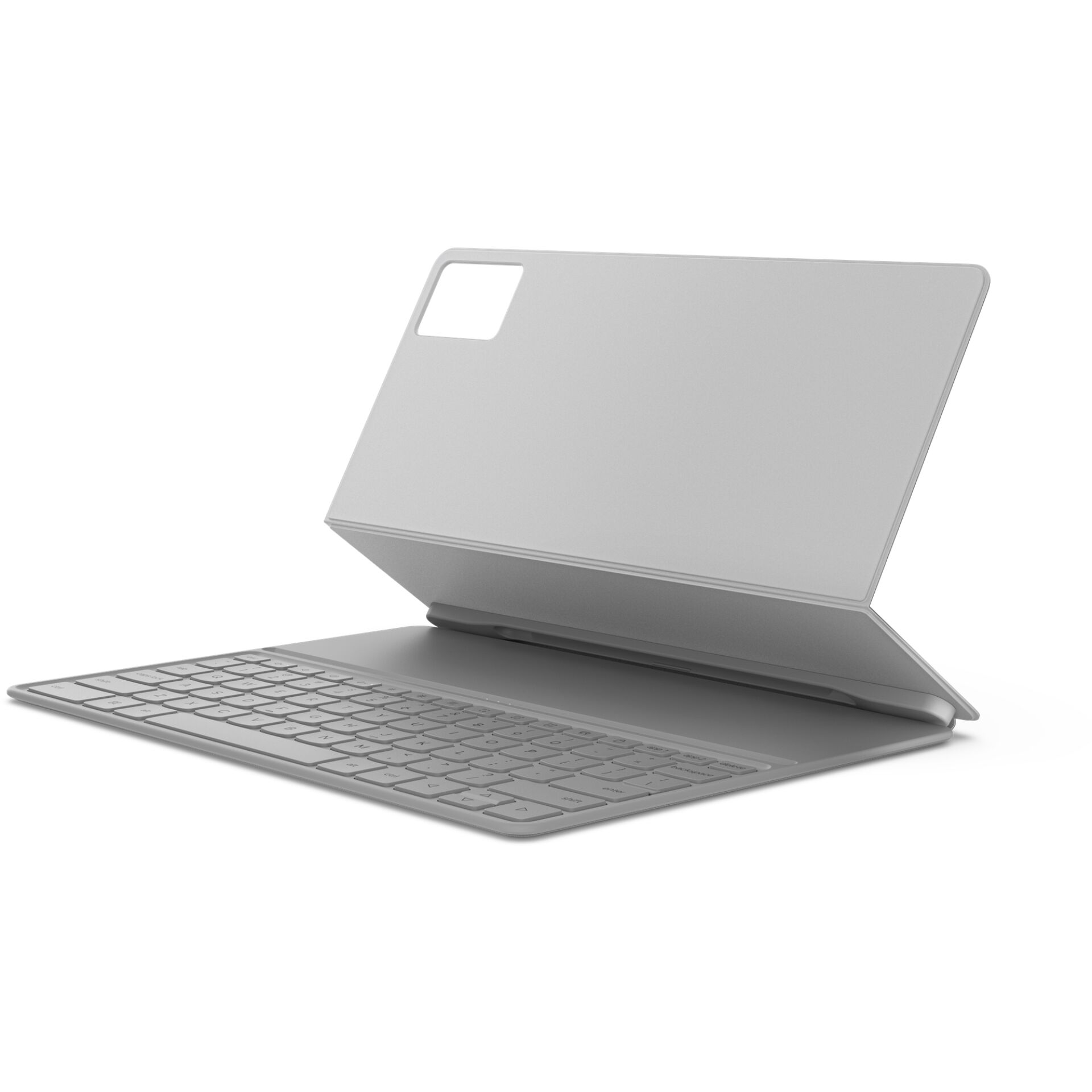 Tablet-Hülle, Tastatur, abnehmbar, Schutzhülle, Grau