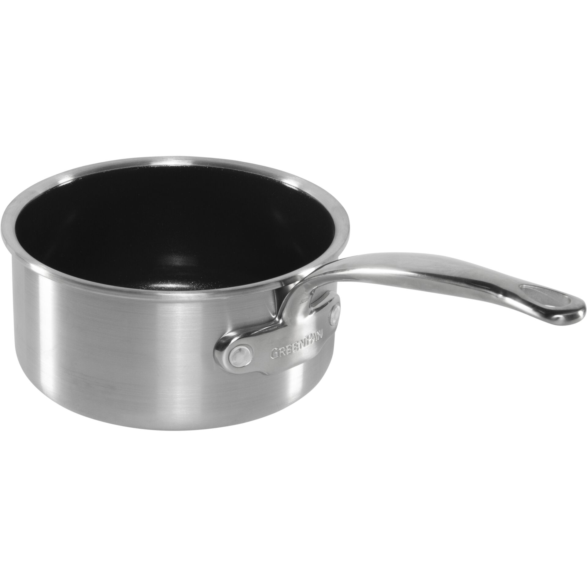Kochtopf, Mini-Pfanne, Edelstahl, Antihaft, Größe small
