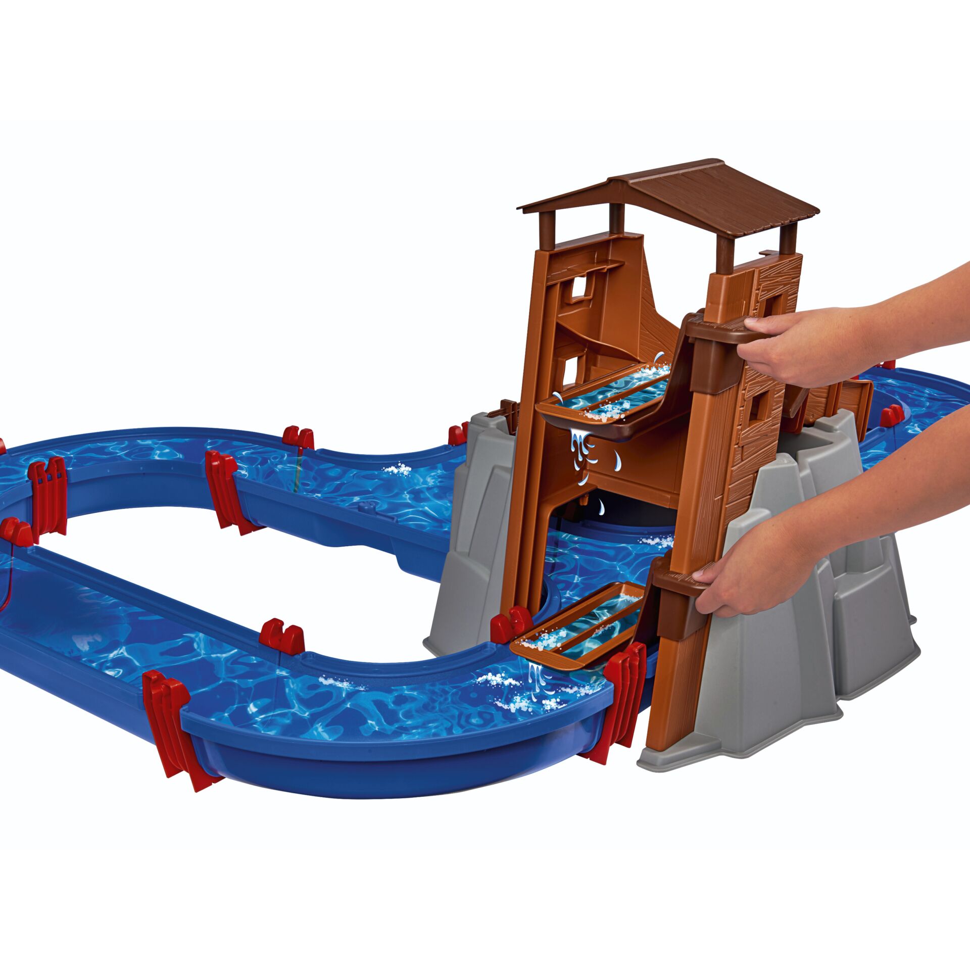 Rutsche, Spielzeug, Drinnen, Person
