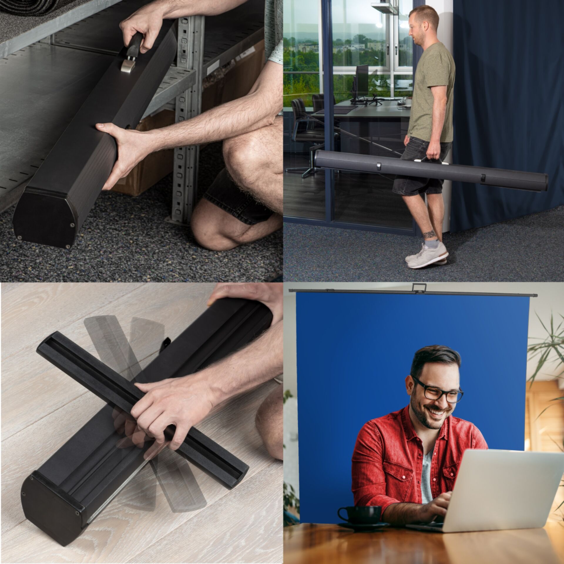 Laptop, PC, Tabelle, Brillen, Person