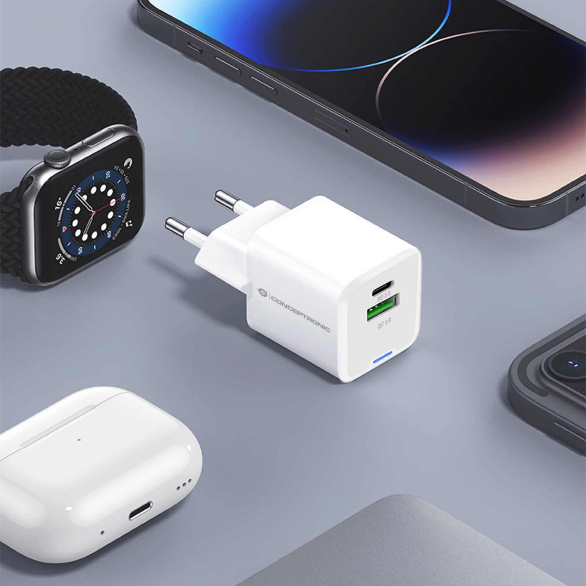 Adapter, Elektronik, Armbanduhr, Telefon, Handy