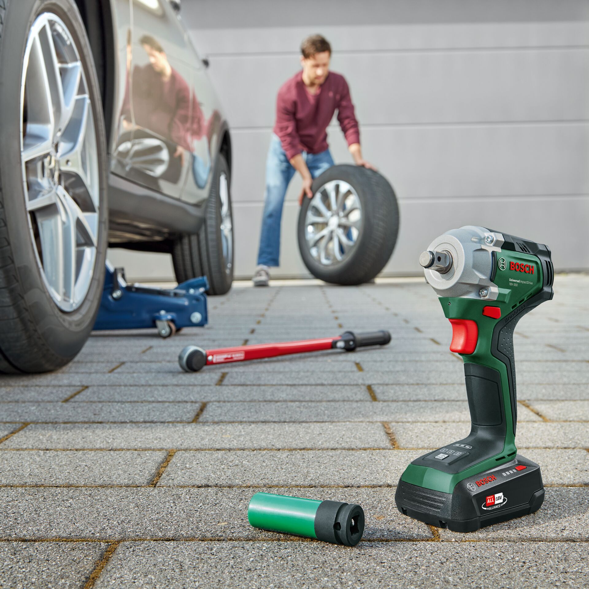Leichtmetallfelge, Speiche, Reifen, Rad, Elektrische Bohrmaschine