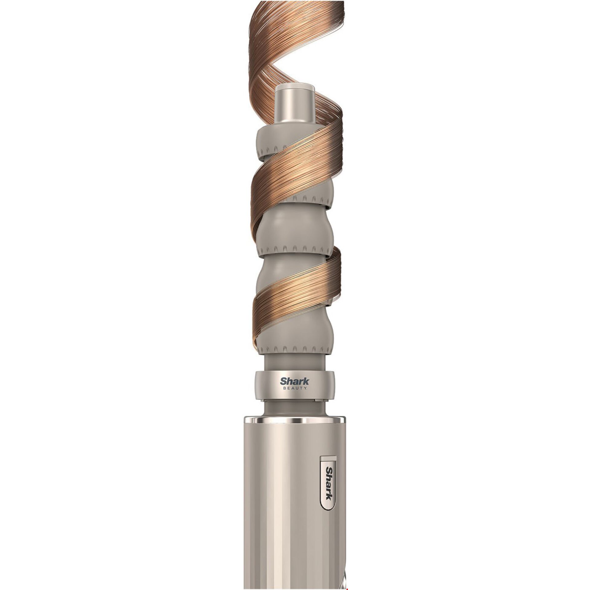 curling-iron, rotating-barrel, keratin-heat, stainless-steel, glossy-finish