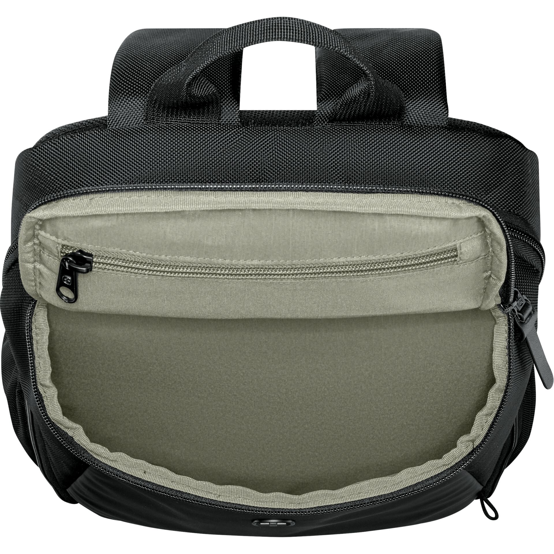 Rucksack, Tasche, Reißverschluss, Nylon/Canvas, Tragetasche