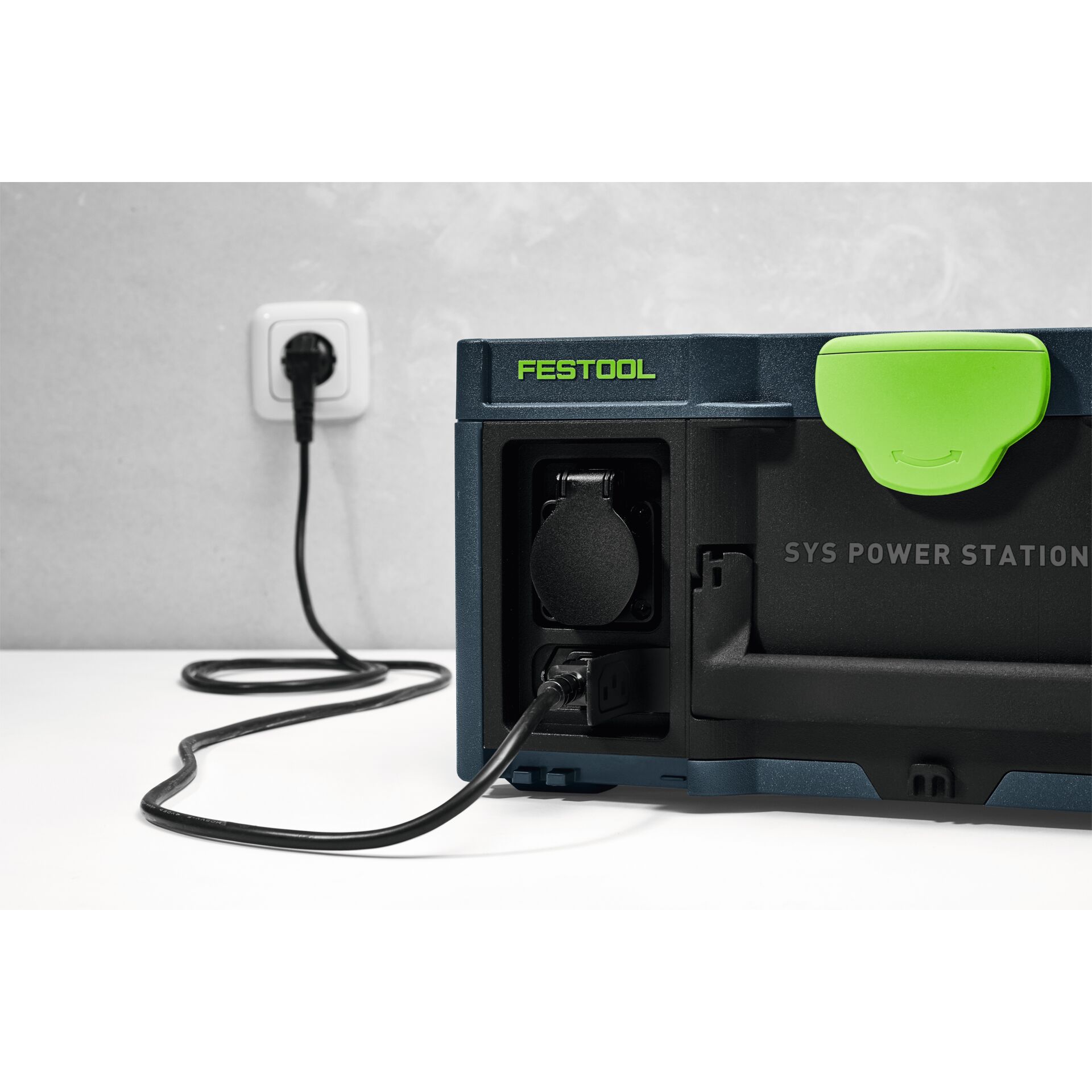 Stromgenerator, Kompakte Stromversorgung, Grüne Verriegelung, Wechselstromausgang, Kabeleingang