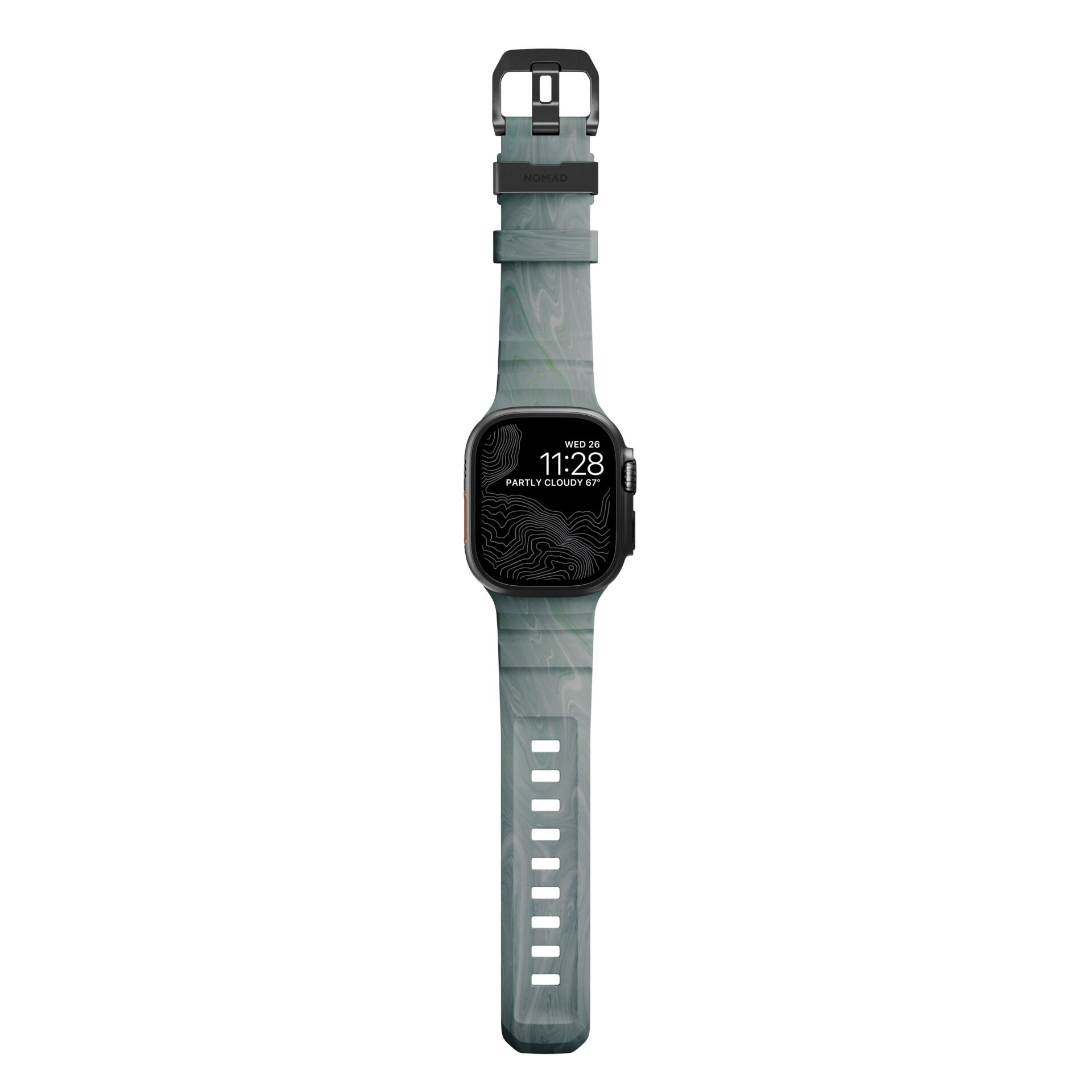 Smartwatch, Uhr, GPS, Siliconearmband, Digitalanzeige