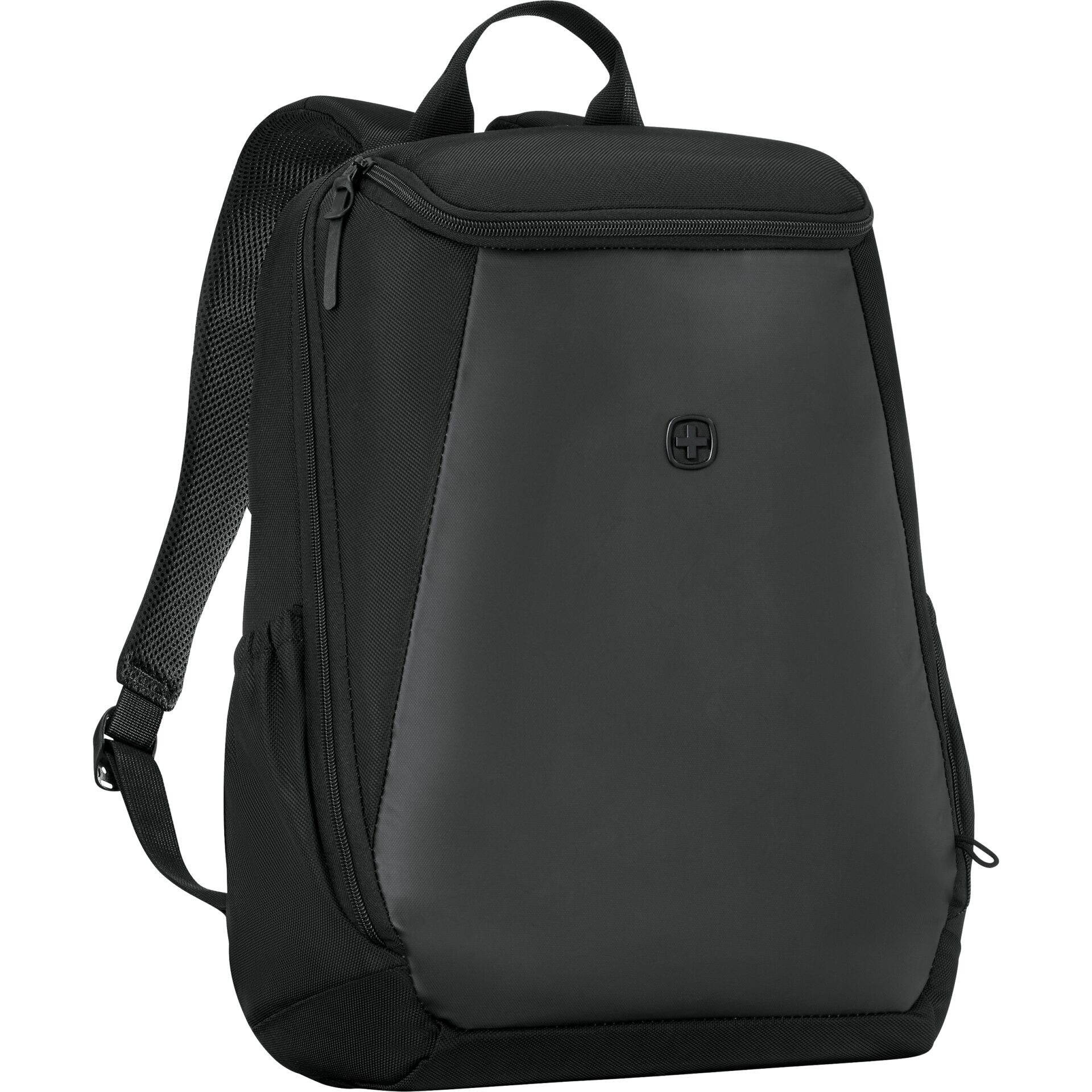 Rucksack, Schulrucksack, Laptopfach, schwarz, Polsterriemen