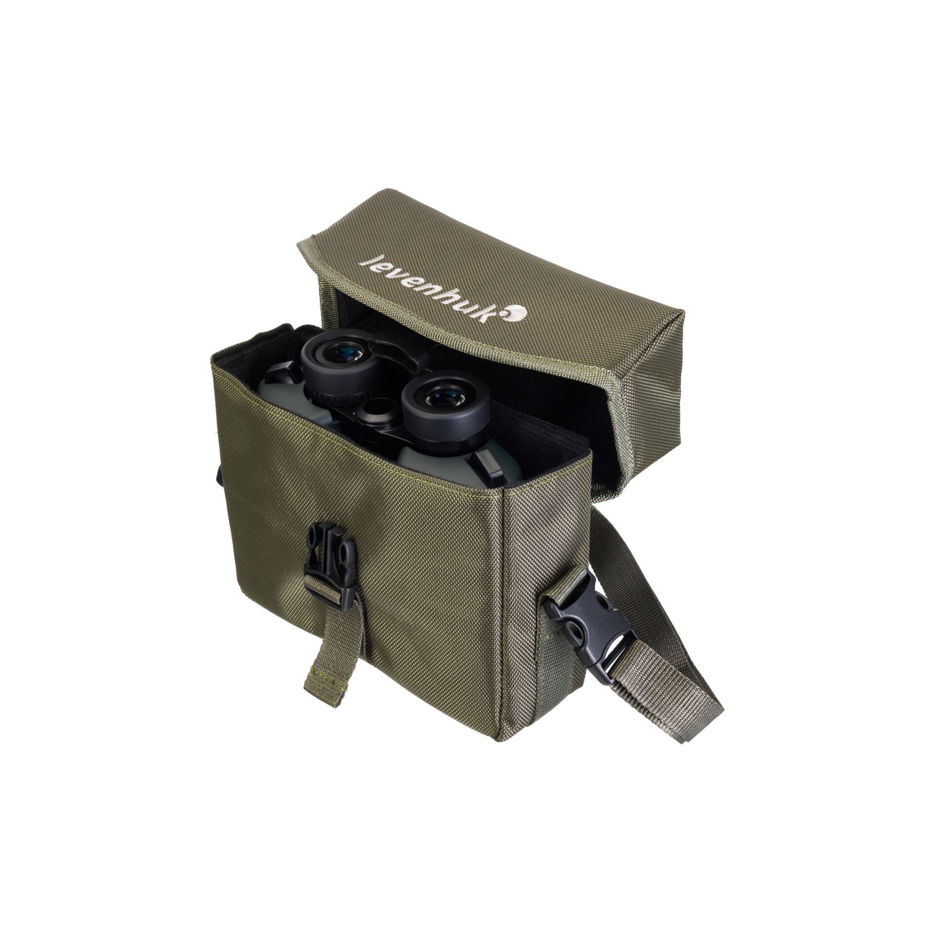Feldtasche, Fernglas-Tasche, Kameratasche, Olivegrün, Pouch