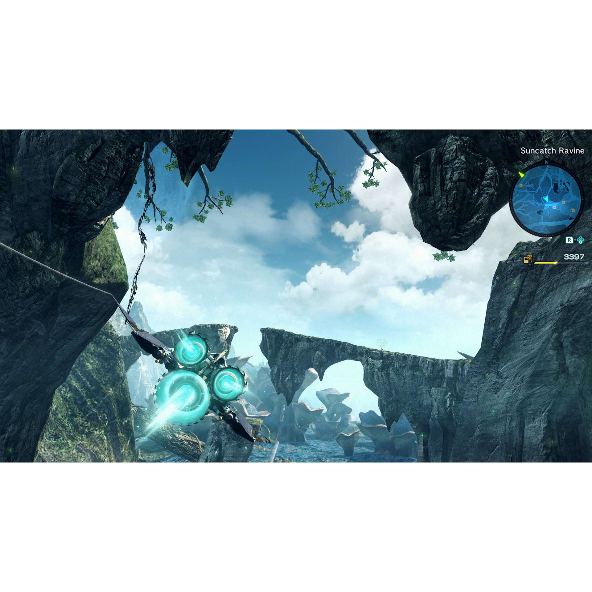 fluggerät, Gleiter, blaues Leuchten, Höhlenlandschaft, Videospiel