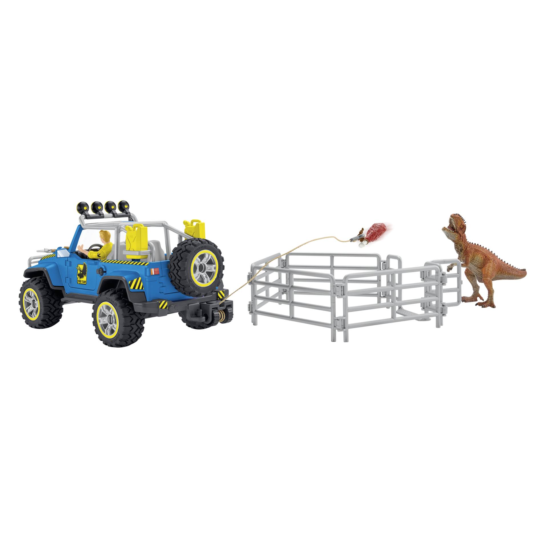 Dinosaurier, Reptil, Buggy, Fahrzeug, Person