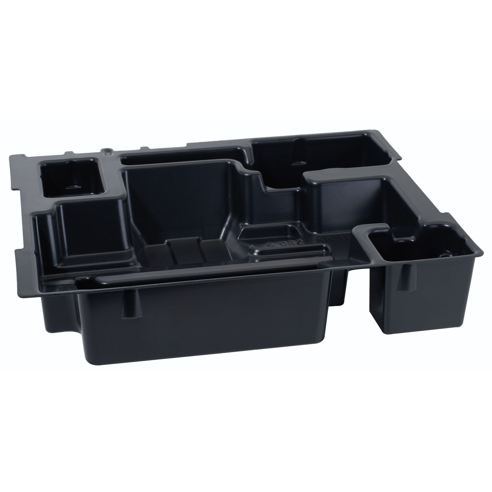 Kunststoffhalter, Fachunterteilung, Kfz-Teilhalter, Schwarzer Halter, Organisationsbox