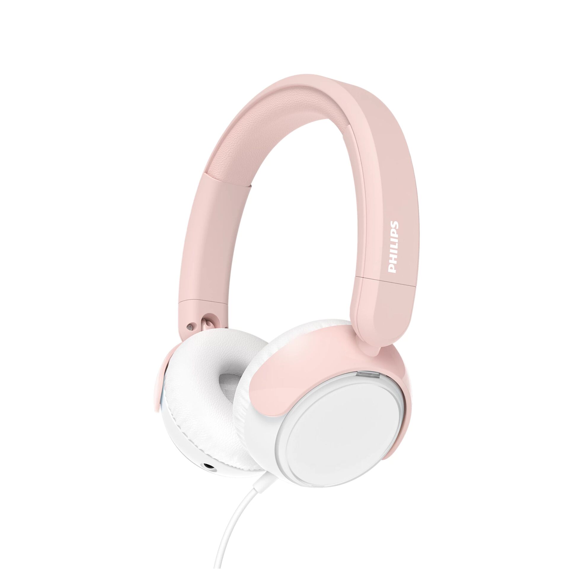 Kopfhörer, Over-Ear, Pink, Kabelgebunden, Weißes-Kissen
