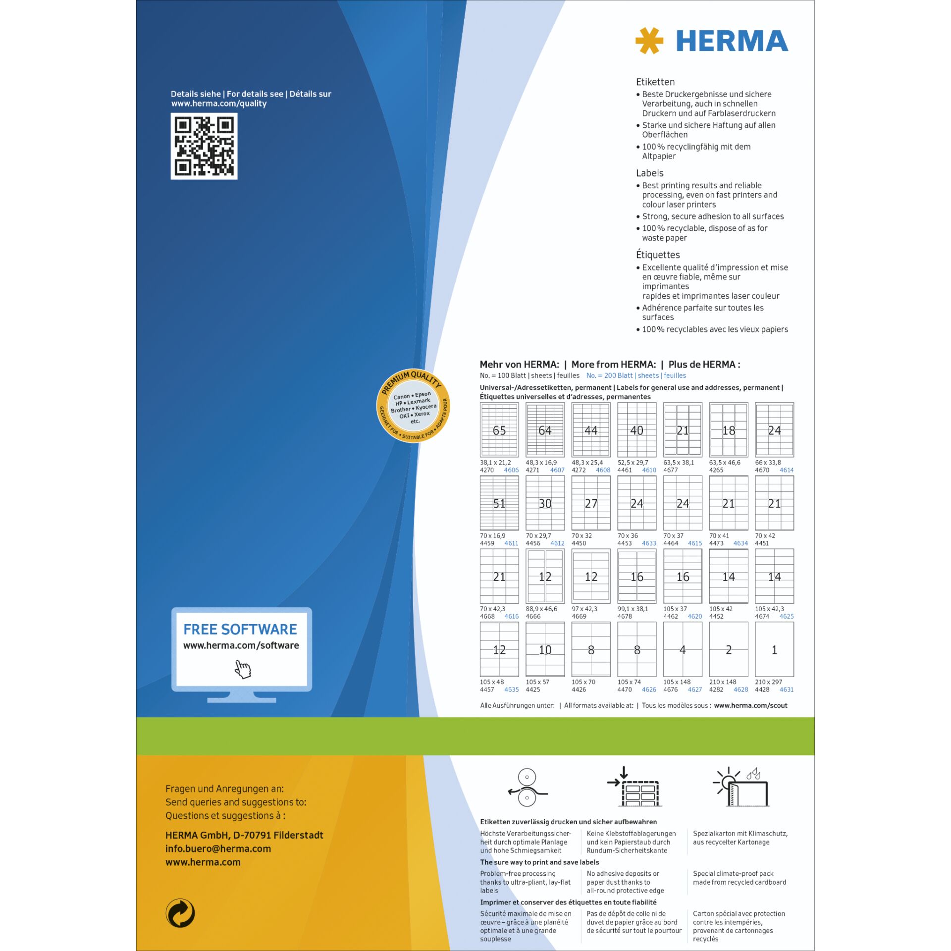 Text, Werbung, Plakat, QR-Code