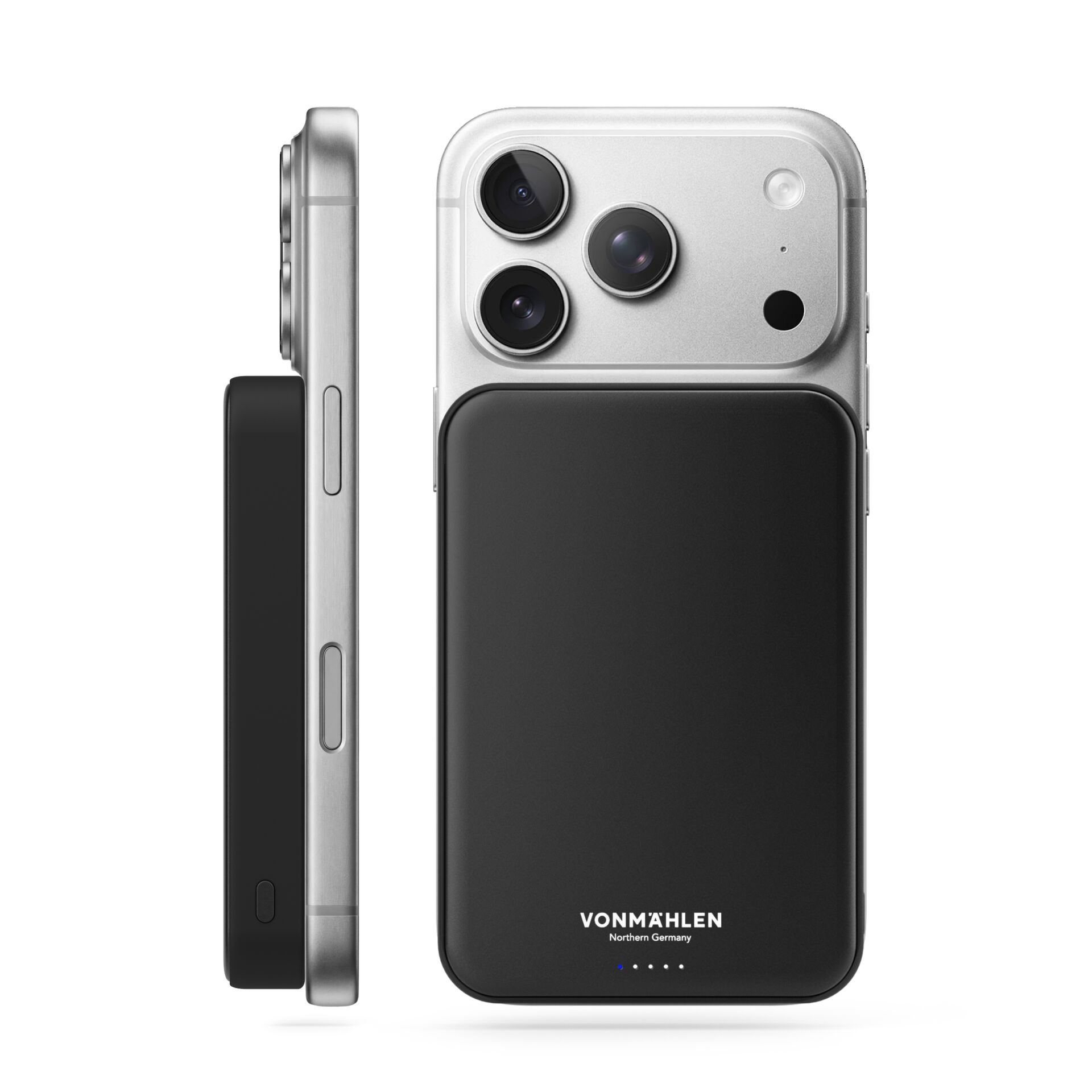 iPhone 13 Pro case, Handyhülle, Magnettasche, Dreikamera, schwarz