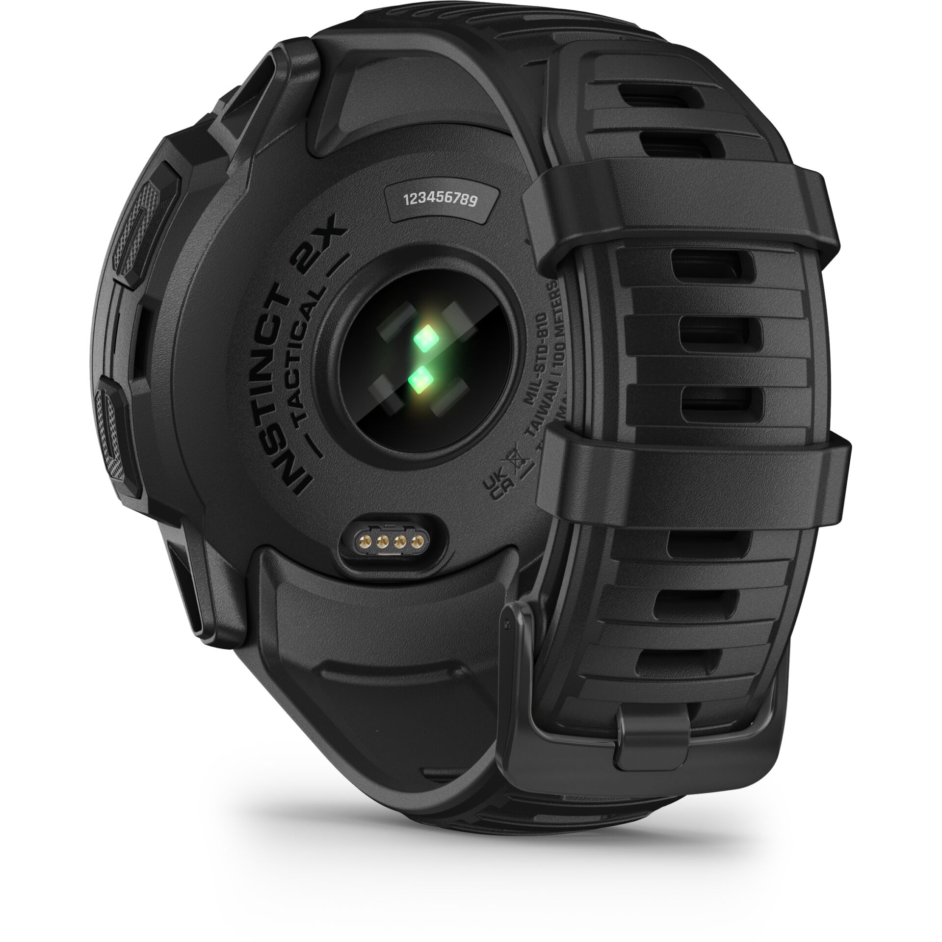 Uhr, Smartwatch, Rückseite, Sensor, Gurtbandsystem