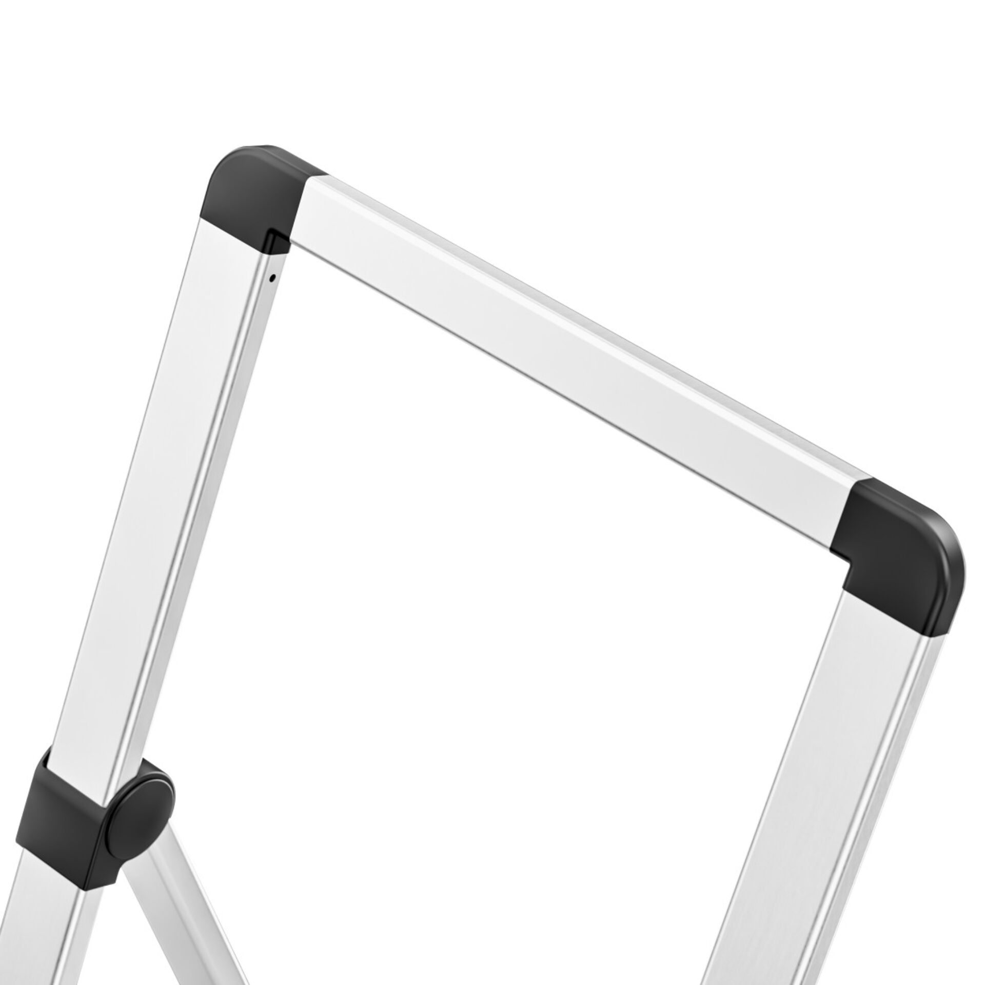Laptopständer, Verstellbar, Metall, Silber, Zusammenklappbar