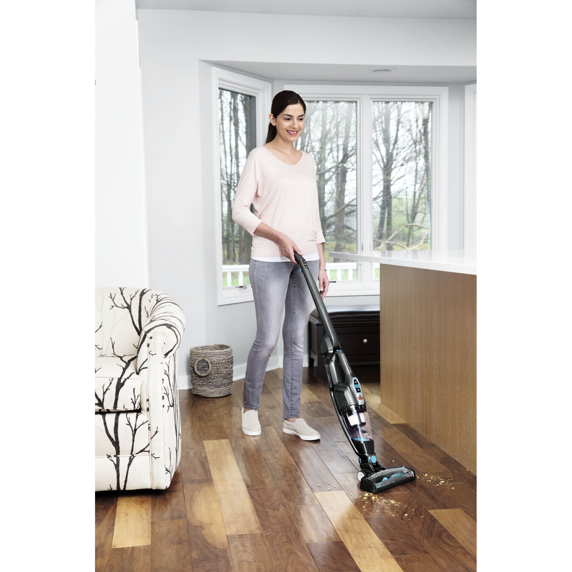 Innenarchitektur, Reinigen, Person, E-Scooter, Frau