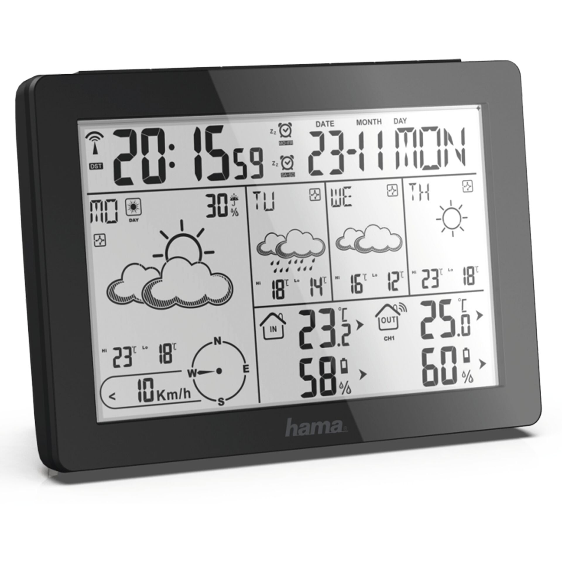 Uhr, Digitale Uhr, Anzeigetafel