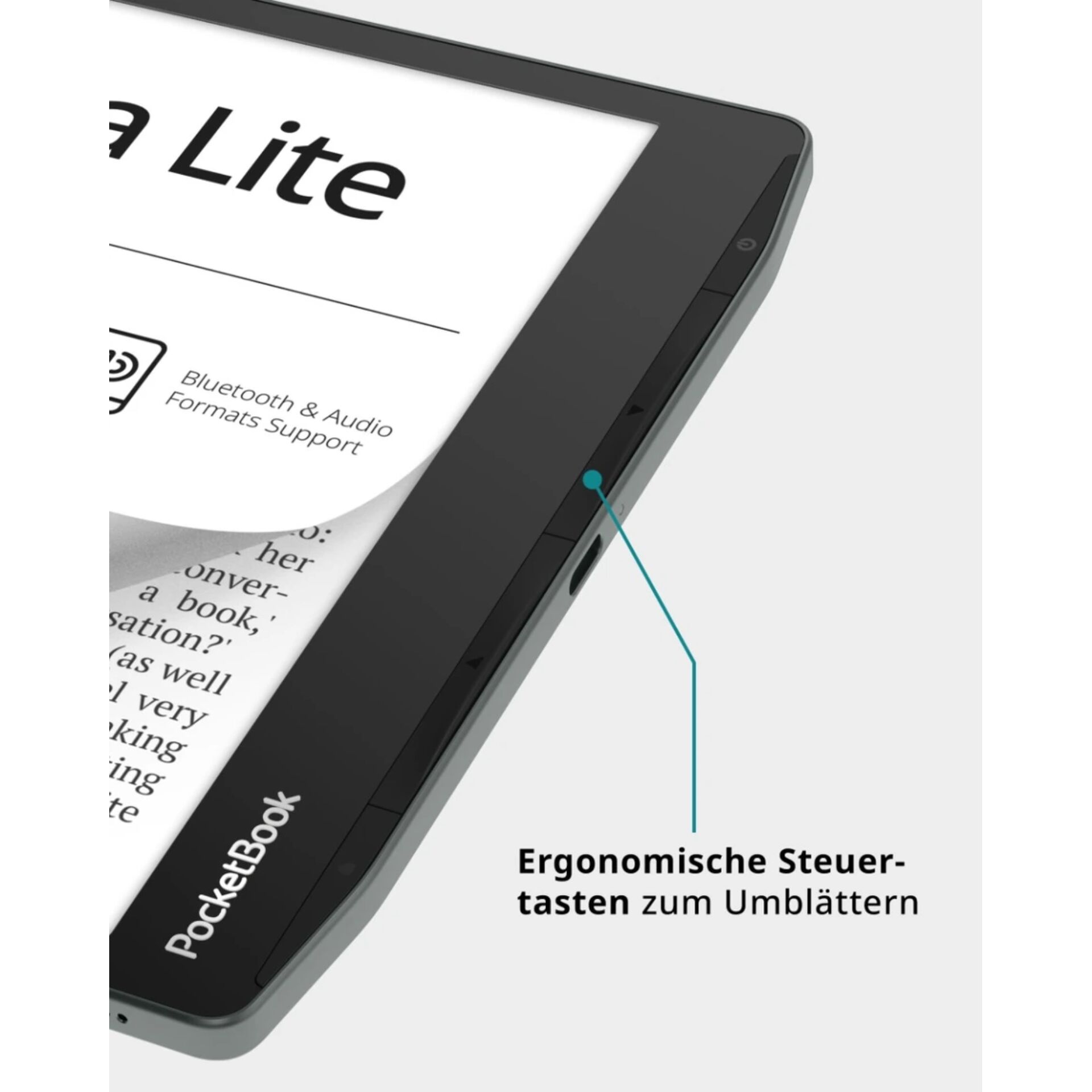 Elektronik, E-Book-Reader, Berührungstasten, Ergonomisch, Bluetooth-Unterstützung