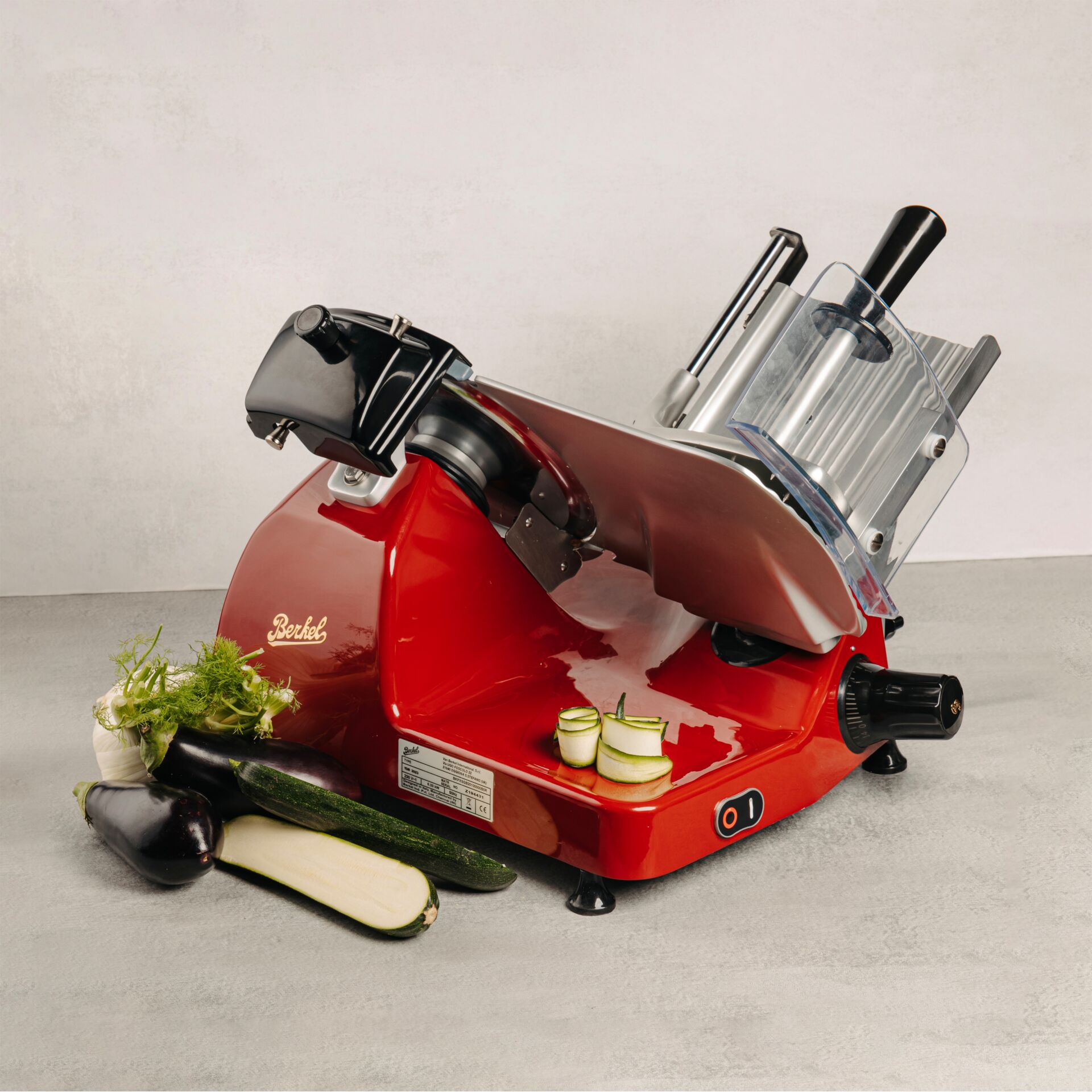 Schneidemaschine, Slicer, Rot, Metall, Küche