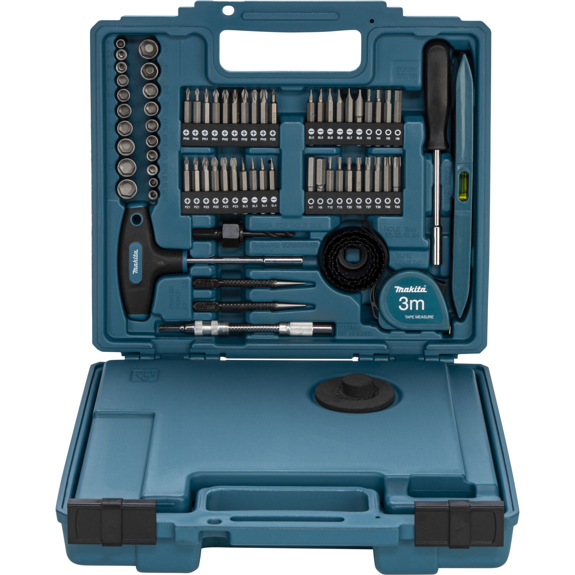 Schraubendreher-Set, Bits-Satz, Koffer, Makita, Messwerkzeug