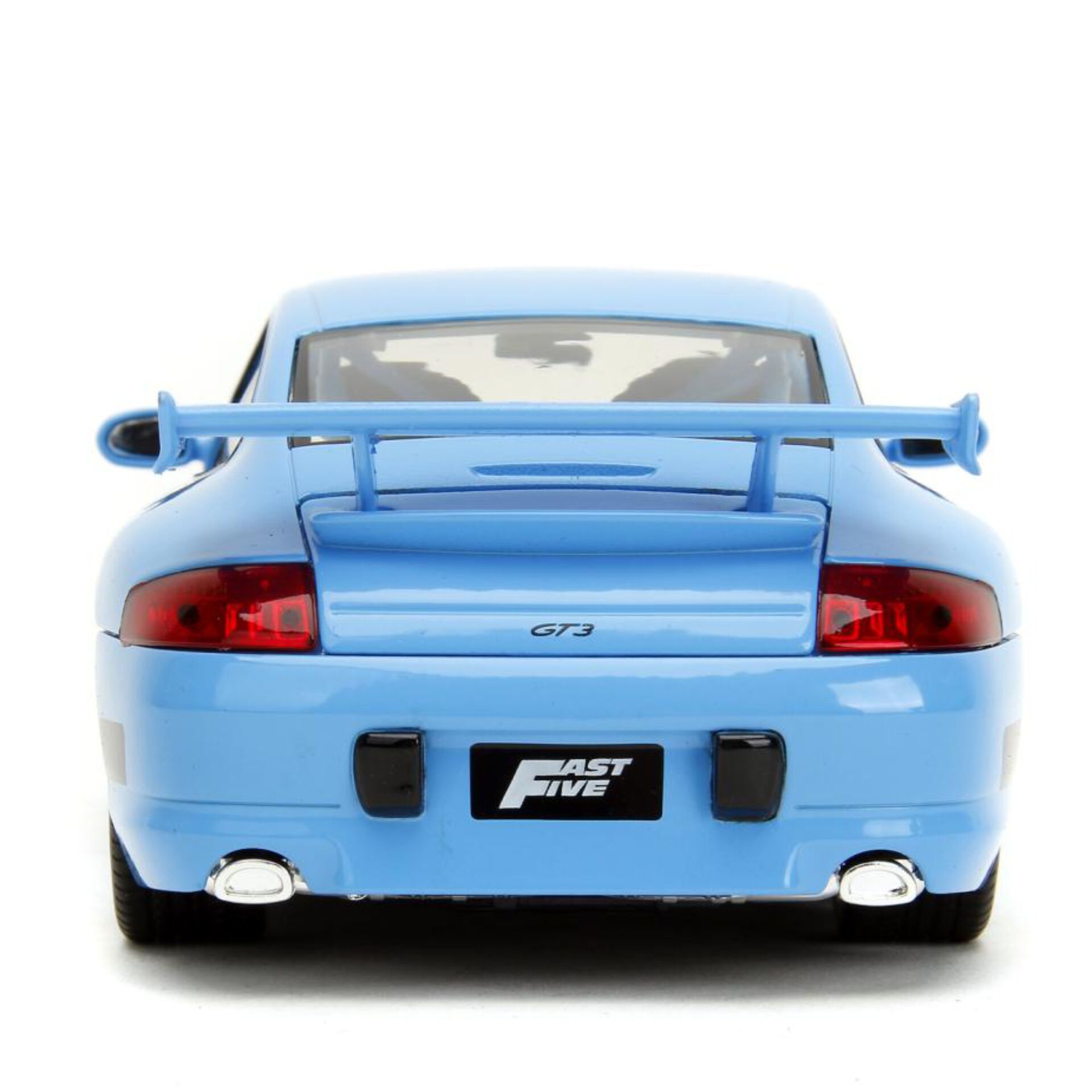 Auto, Sportwagen, Rückansicht, Spoiler, Blau