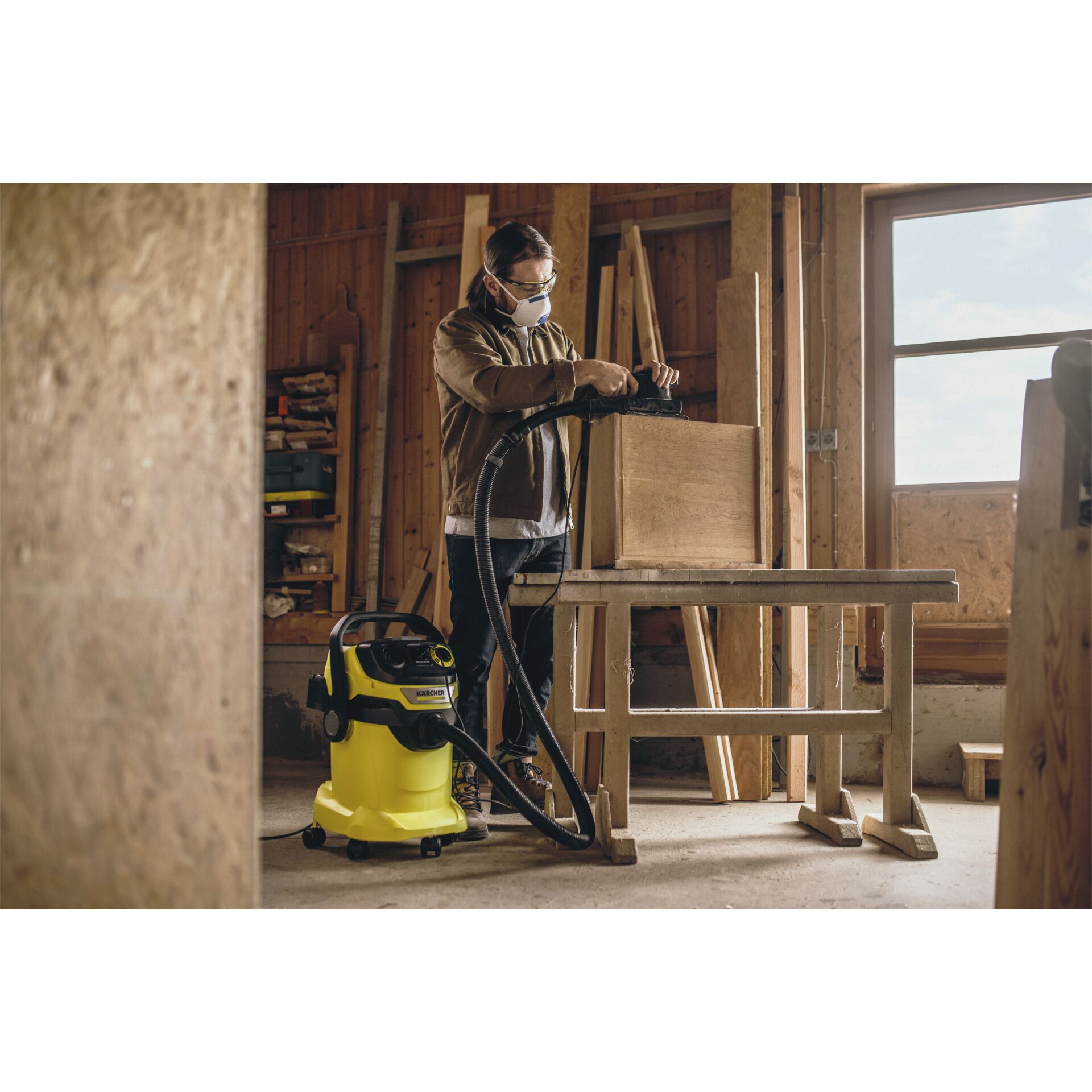 Drinnen, Innenarchitektur, Holz, Person