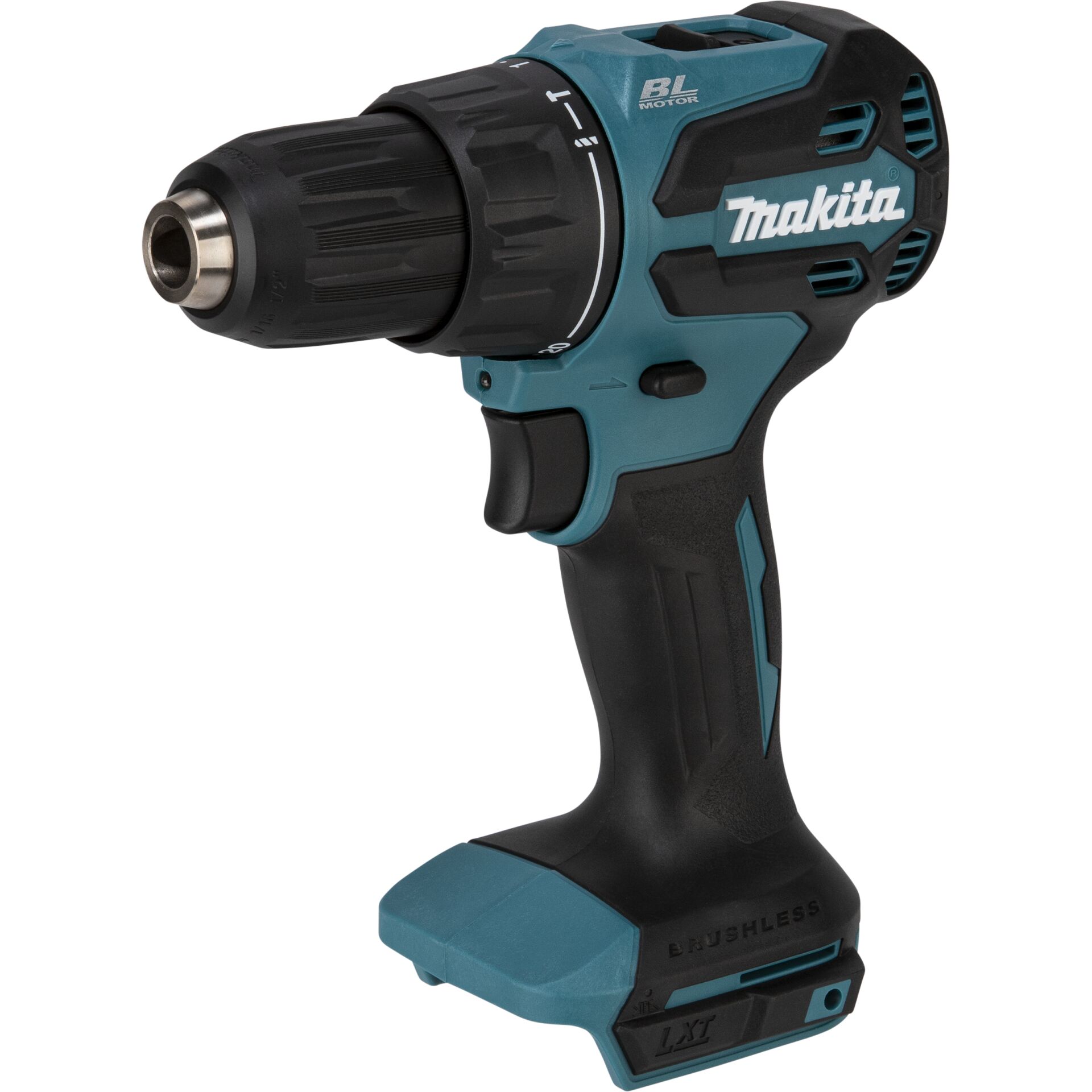 Akkuschrauber, Schlagbohrer, Druckschrauber, Batterieantrieb, Teal/Blau
