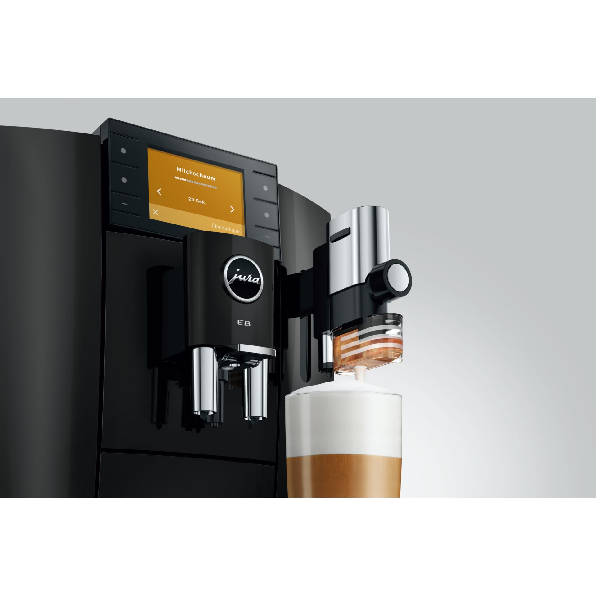 Kaffeemaschine, Espressomaschine, Milchschaum, E8, Frother