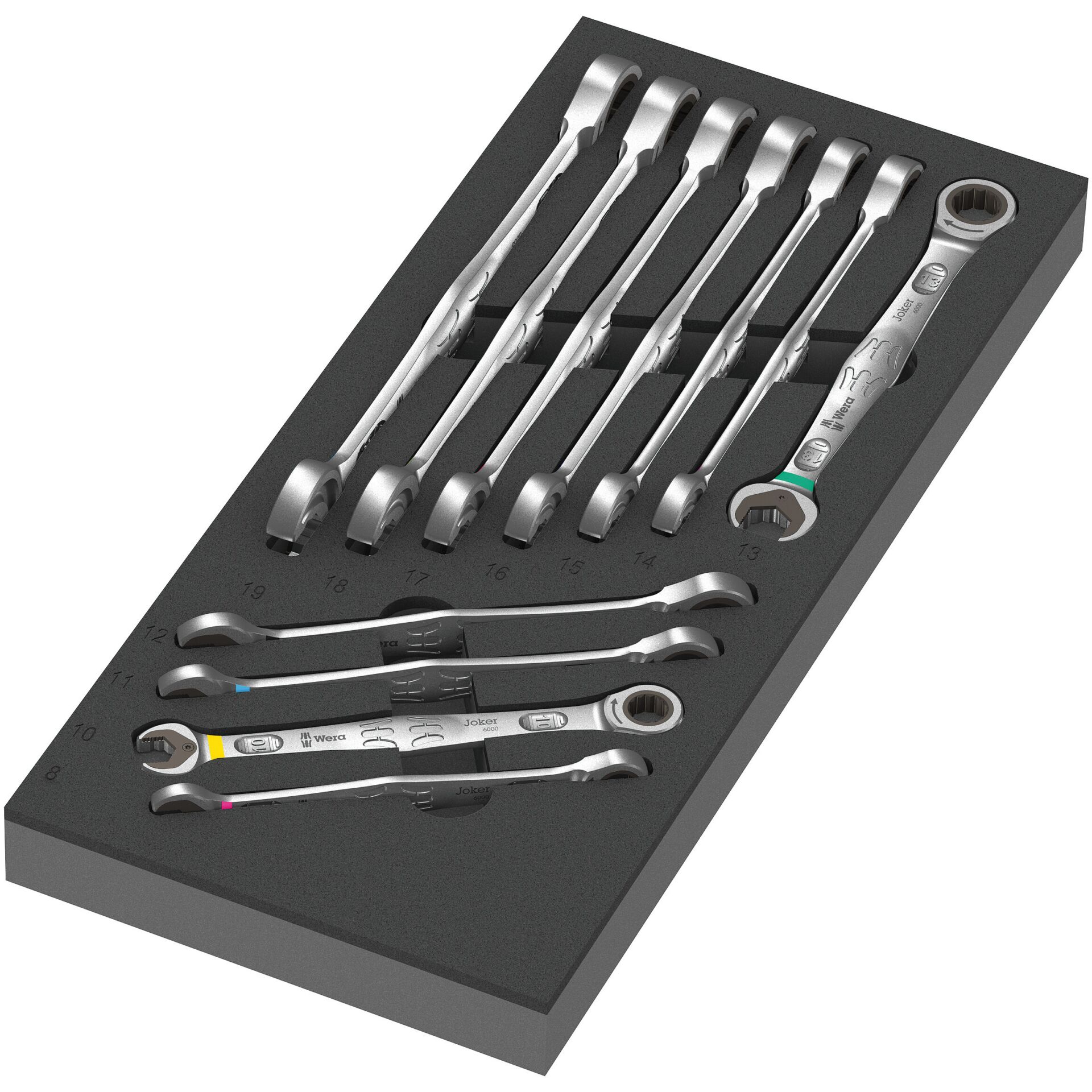 Zubehör, Ratschen-Schraubenschlüssel, Schraubenschlüssel-Satz, Metall, Werkzeug-Etui