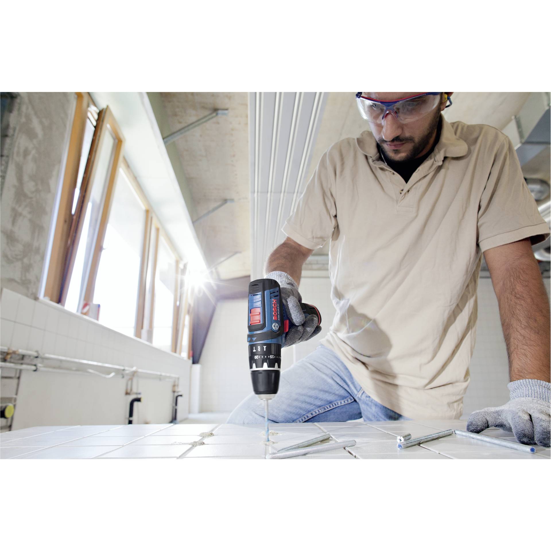 Bekleidung, Handschuh, Gerät, Elektrische Bohrmaschine, Werkzeug