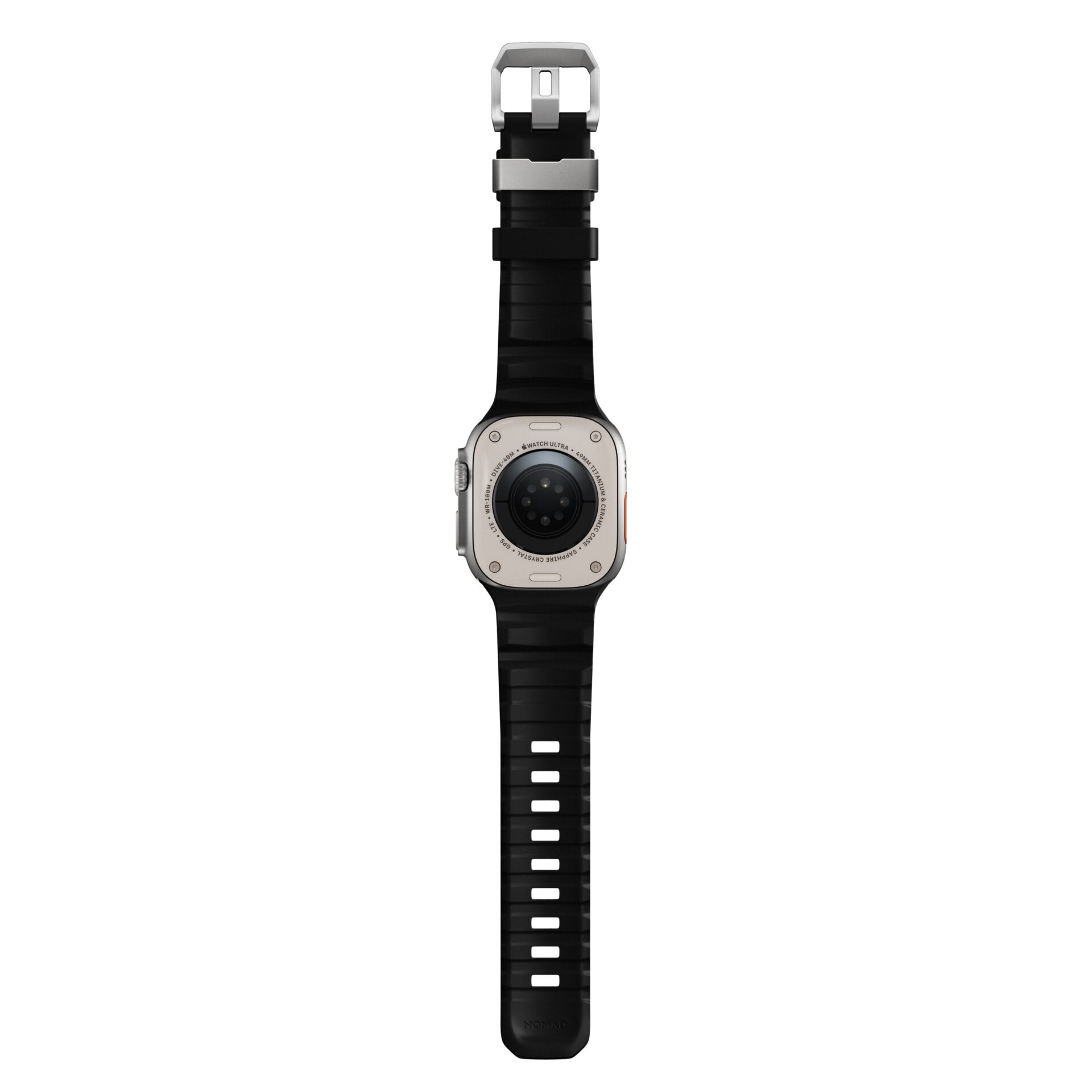 Smartwatch, Rückseite, Silikonarmband, Rundes Gehäuse, Herstellerkamera