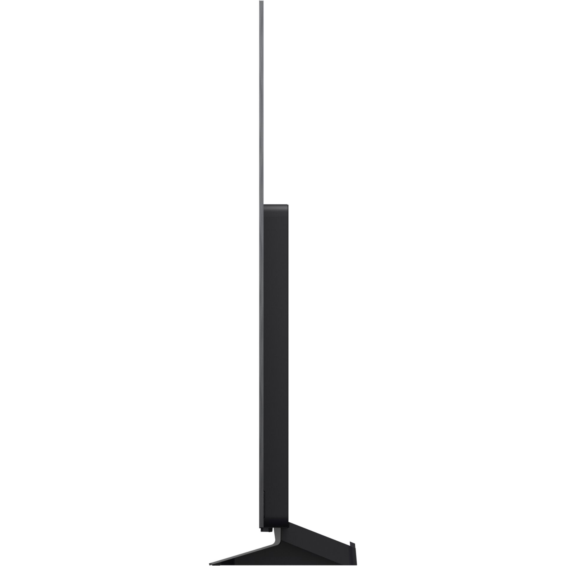 monitor, ultraSlim, desktop, black, stand