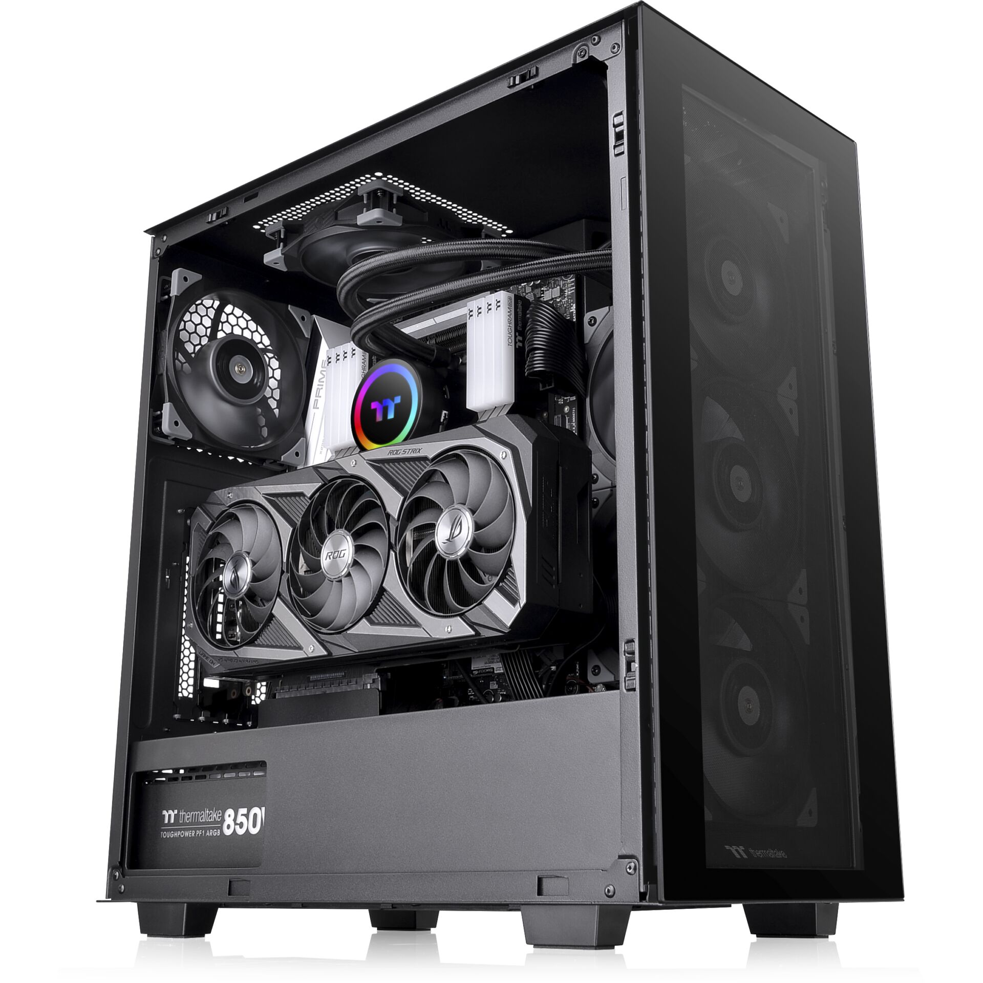 Gamer-PC, Gaming-PC, Grafikkarte, RGB-Kühlung, Turmgehäuse