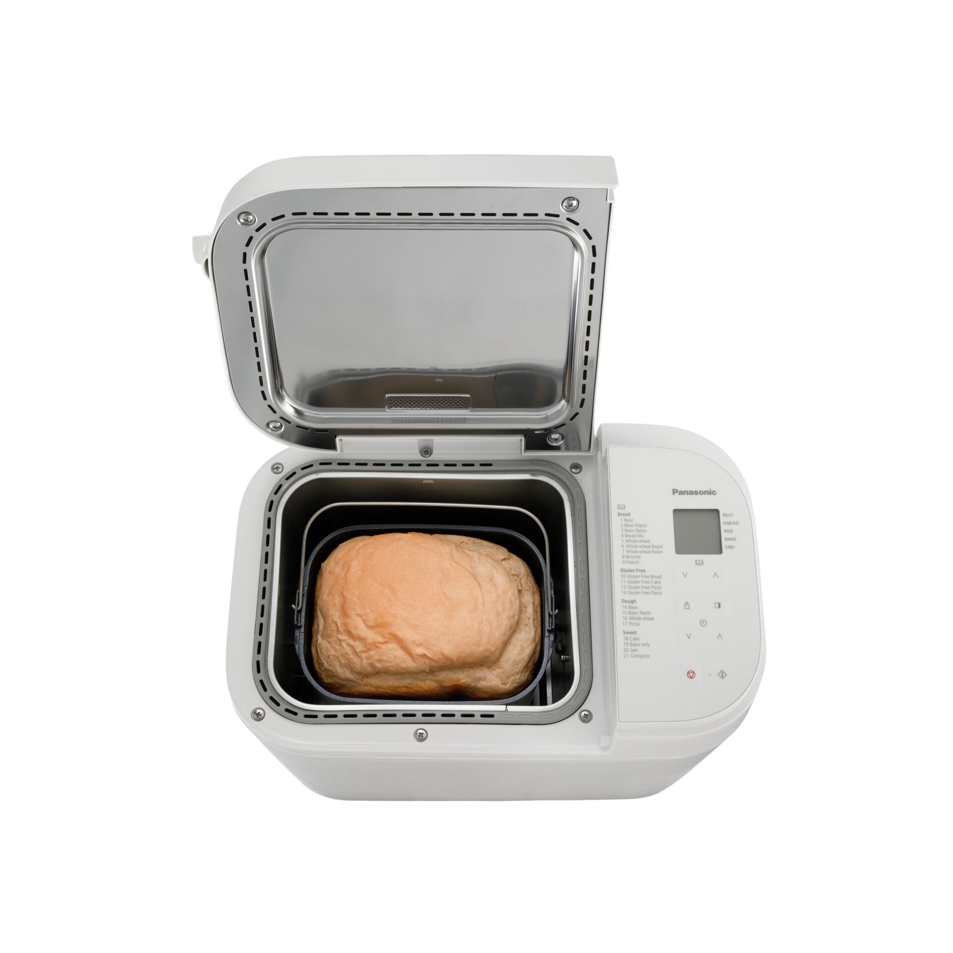 Toaster, Brot, Panasonic, Weiß, Küchengerät