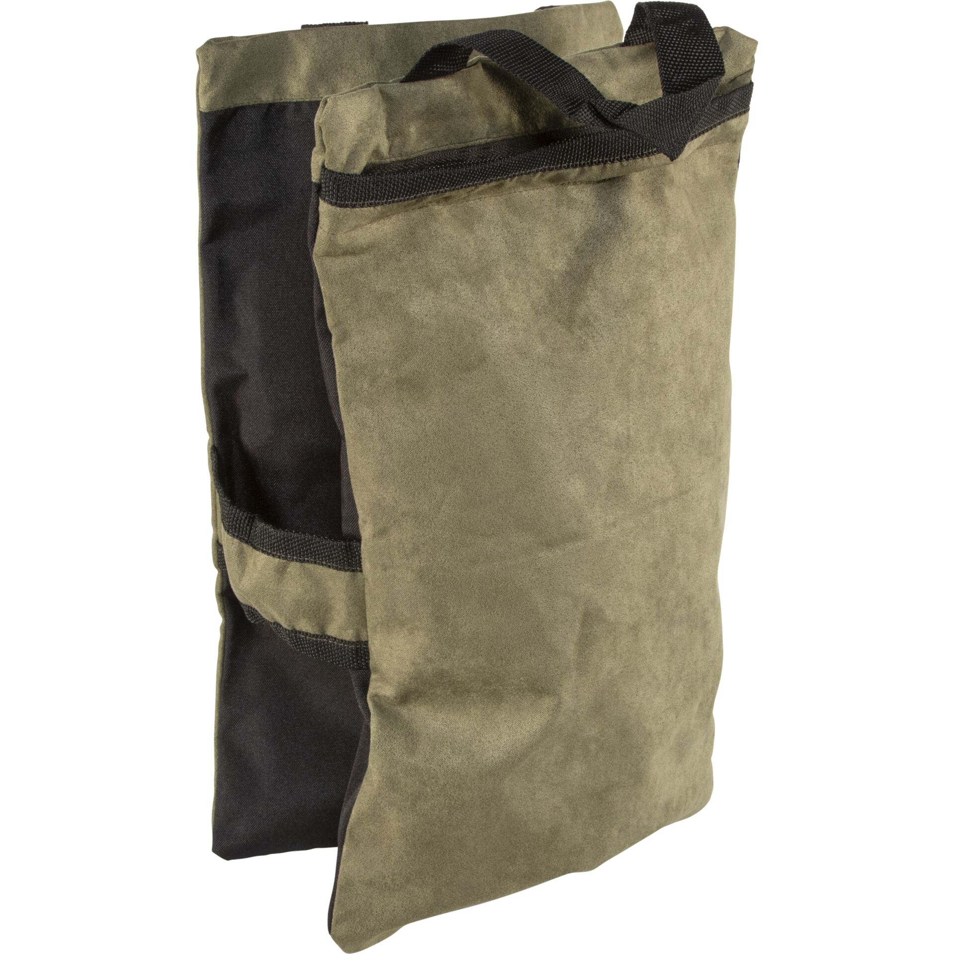 Rucksack, Tasche, Khaki, Tragegriff, Lederoptik
