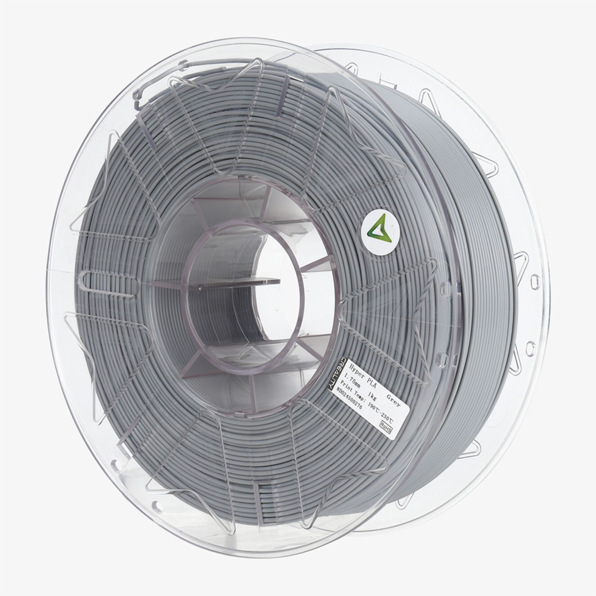 PLA-Filament, 3D-Druck-Filament, Spule, Grau, Rolle