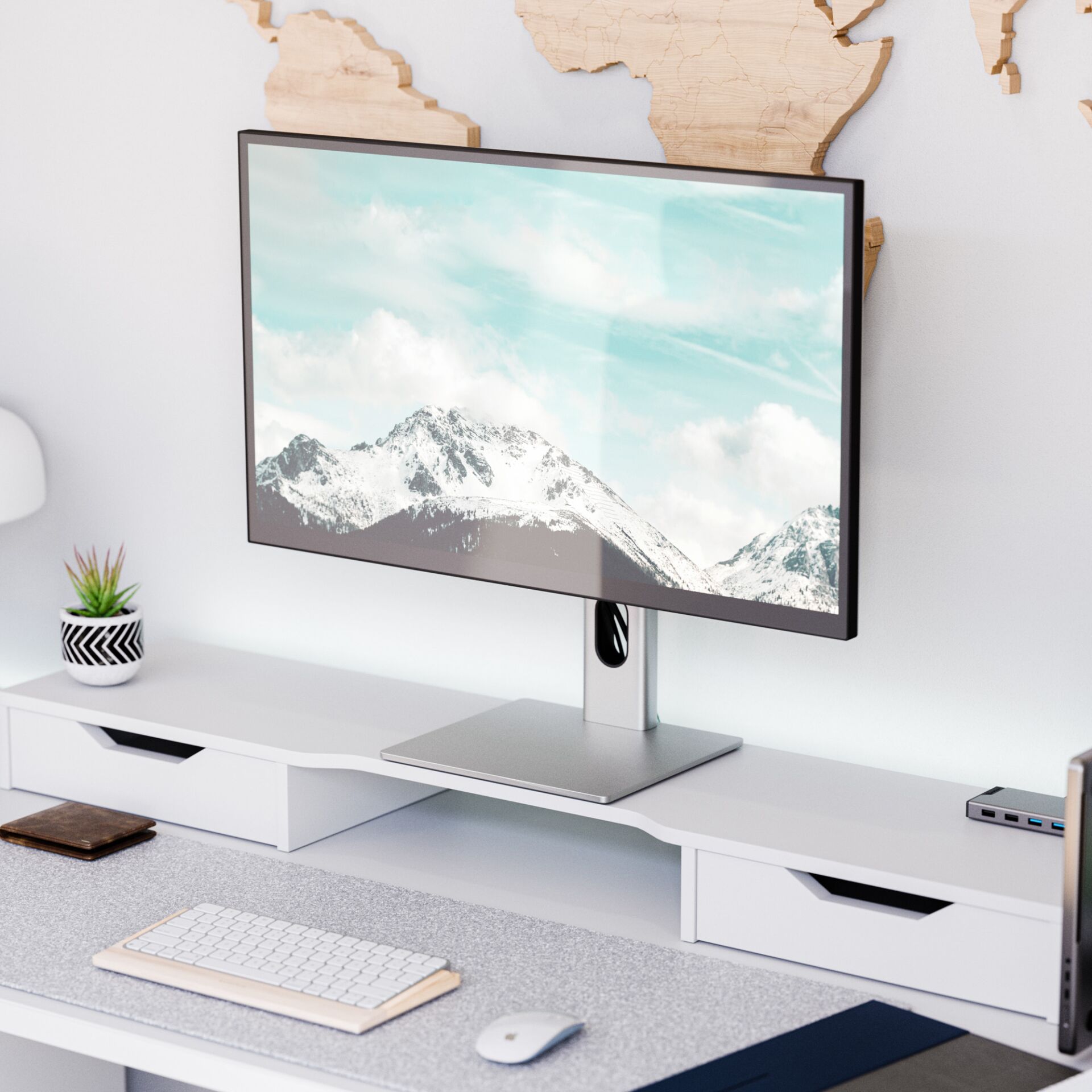 Computerausrüstung, Überwachen, Bildschirm, FERNSEHER, Tabelle, Bildschirm, Computer-Hardware, Überwachen, Schreibtisch