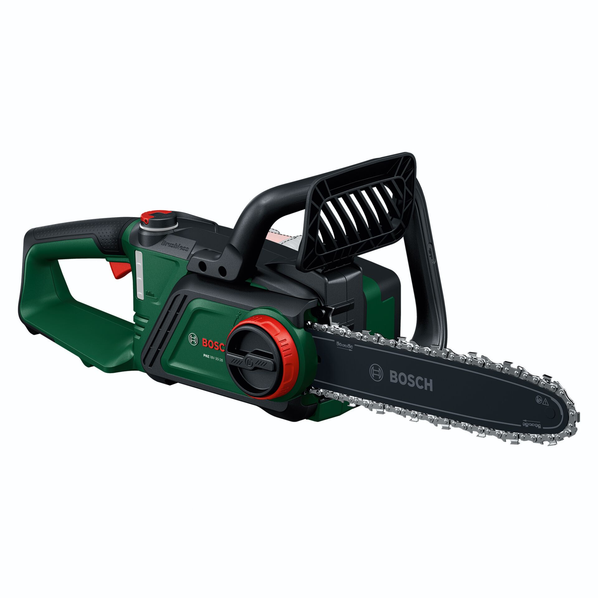 Kettensäge, Elektro Kettensäge, Grün-schwarz, Kettenglied-kette, Schnittkette