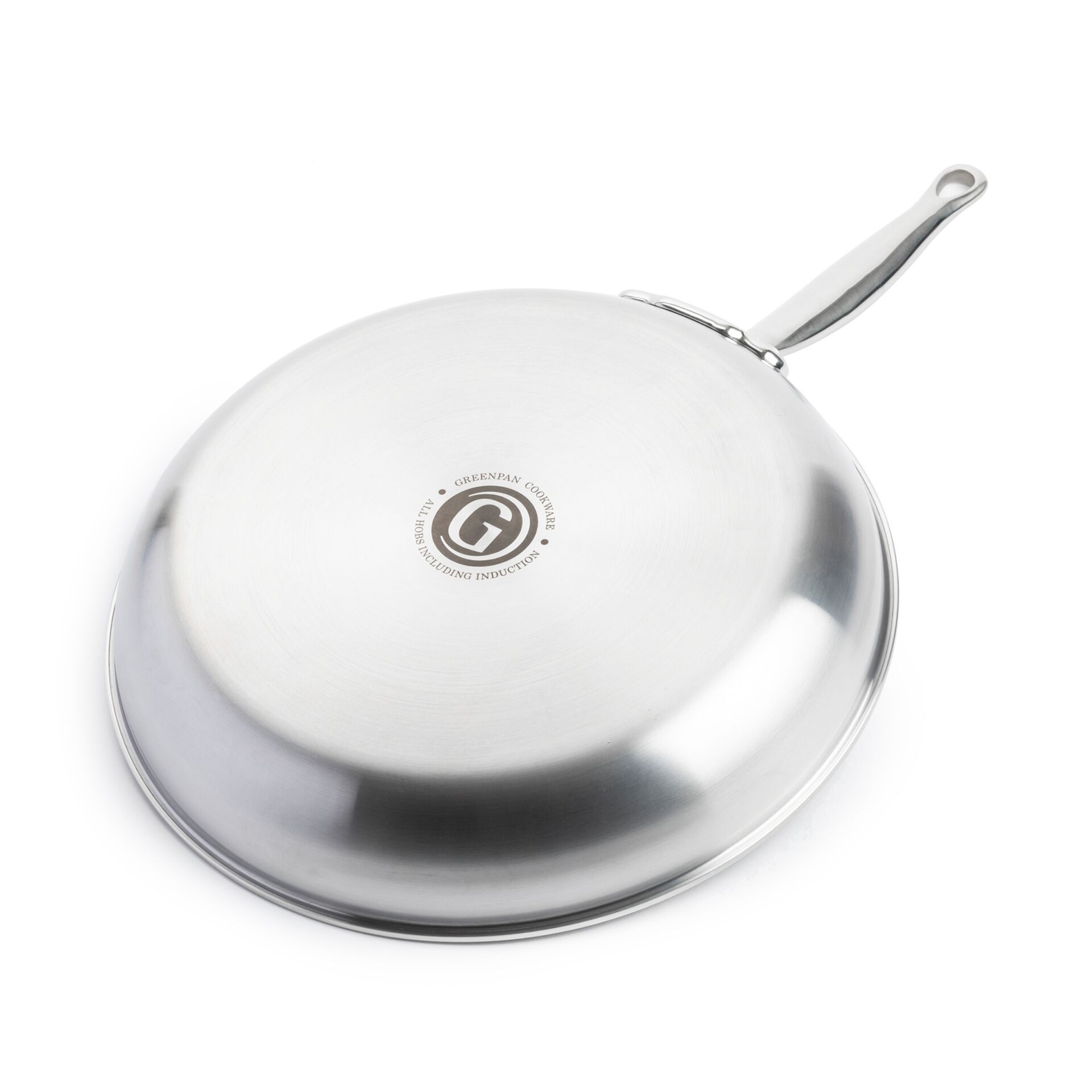 Tefal Pfanne, Pfanne, Induktion, Edelstahl, glänzend