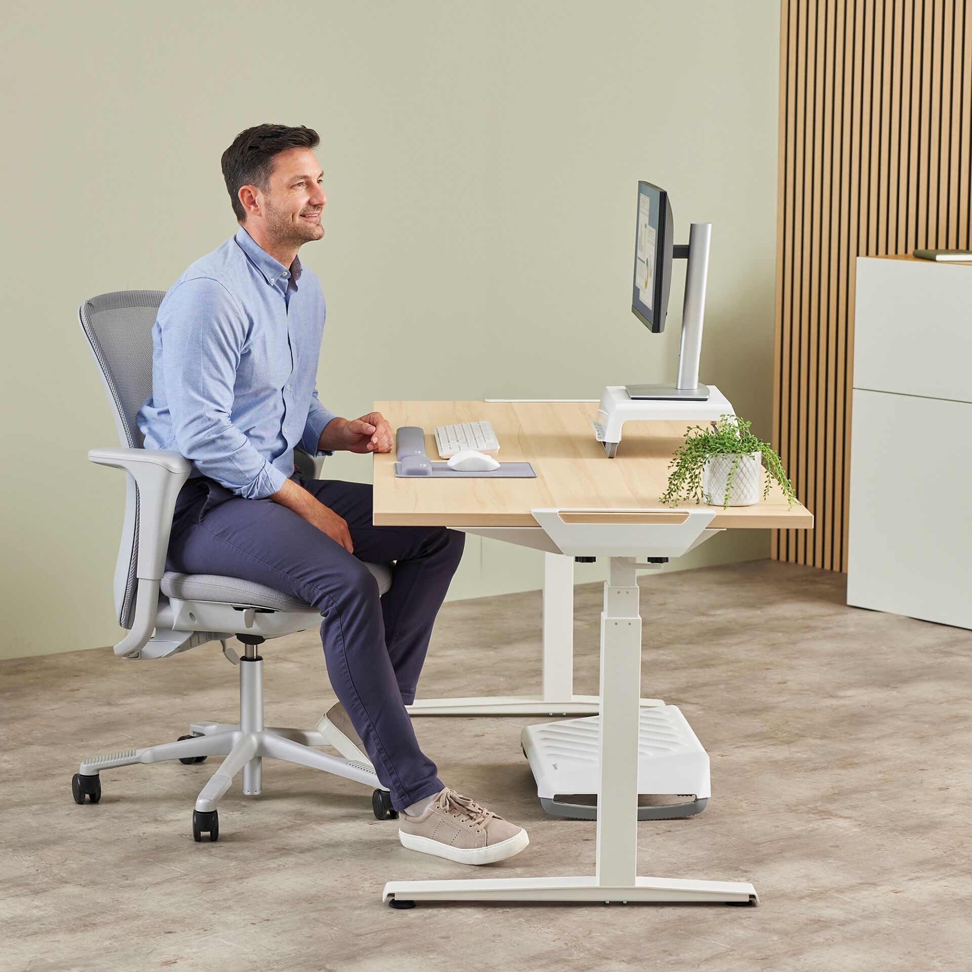 Schreibtisch, Mobiliar, Tabelle, Mann, Person