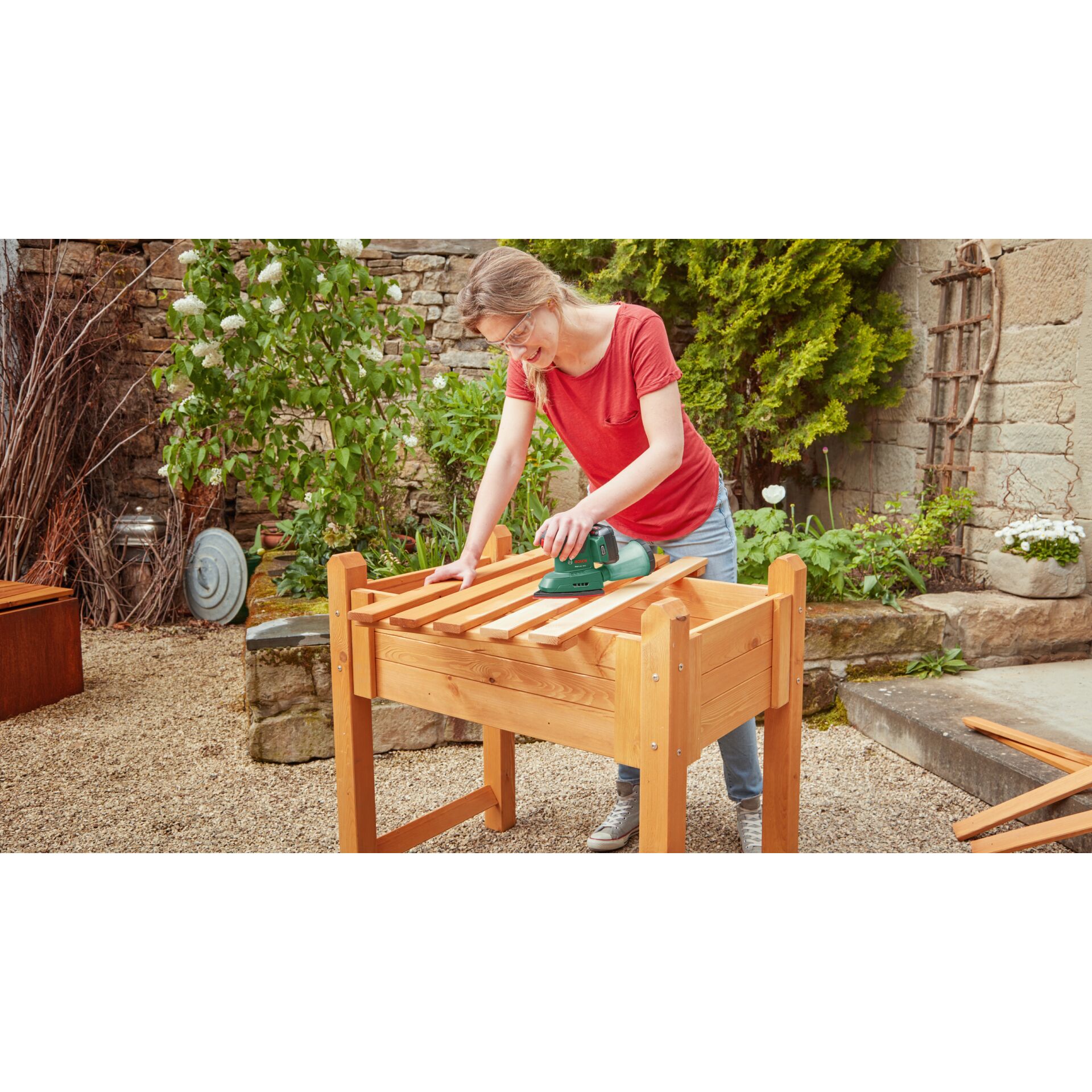 Holz, Person, Drinnen, Innenarchitektur