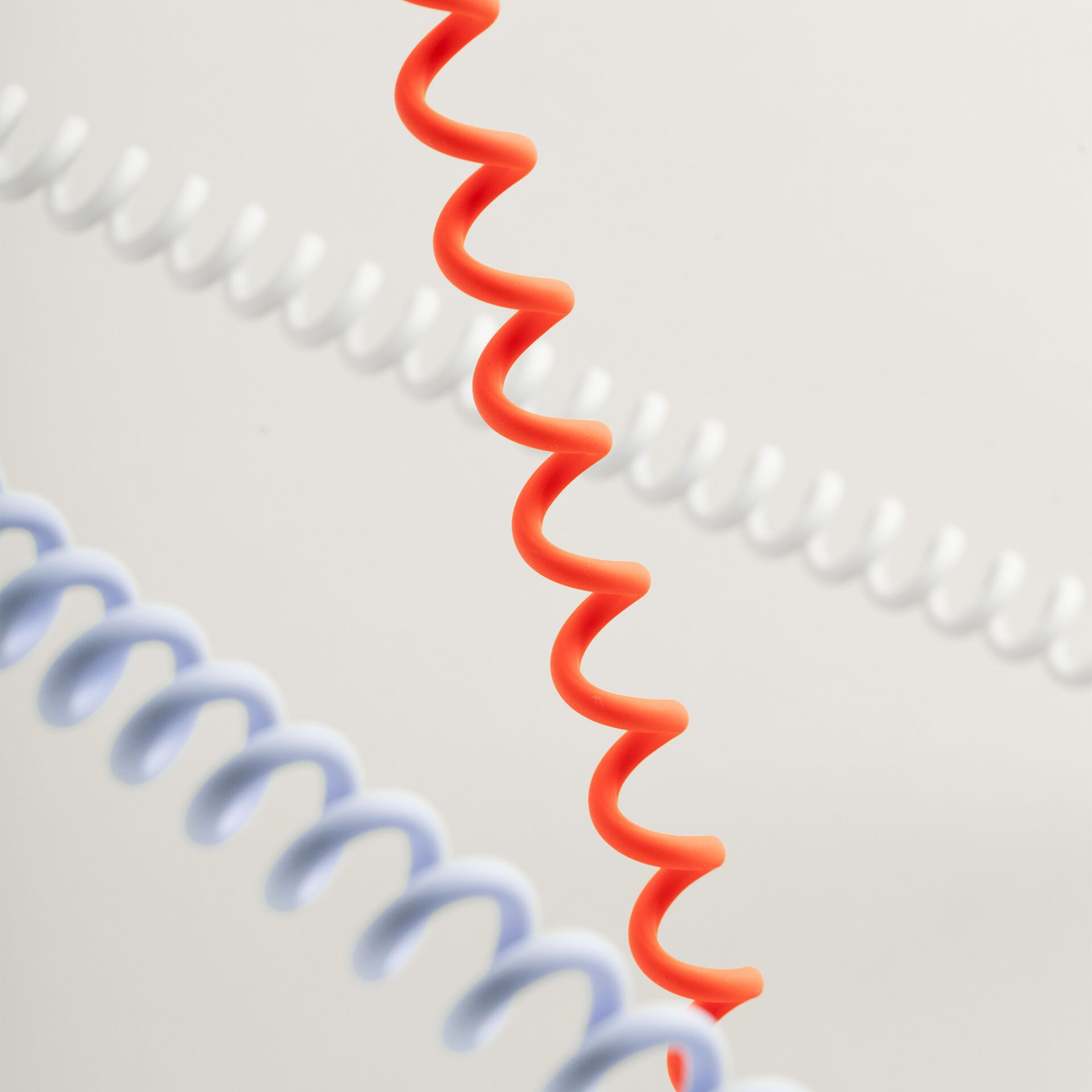 spiral cord, coiled wire, red spring, plastic coil, decorative spring
