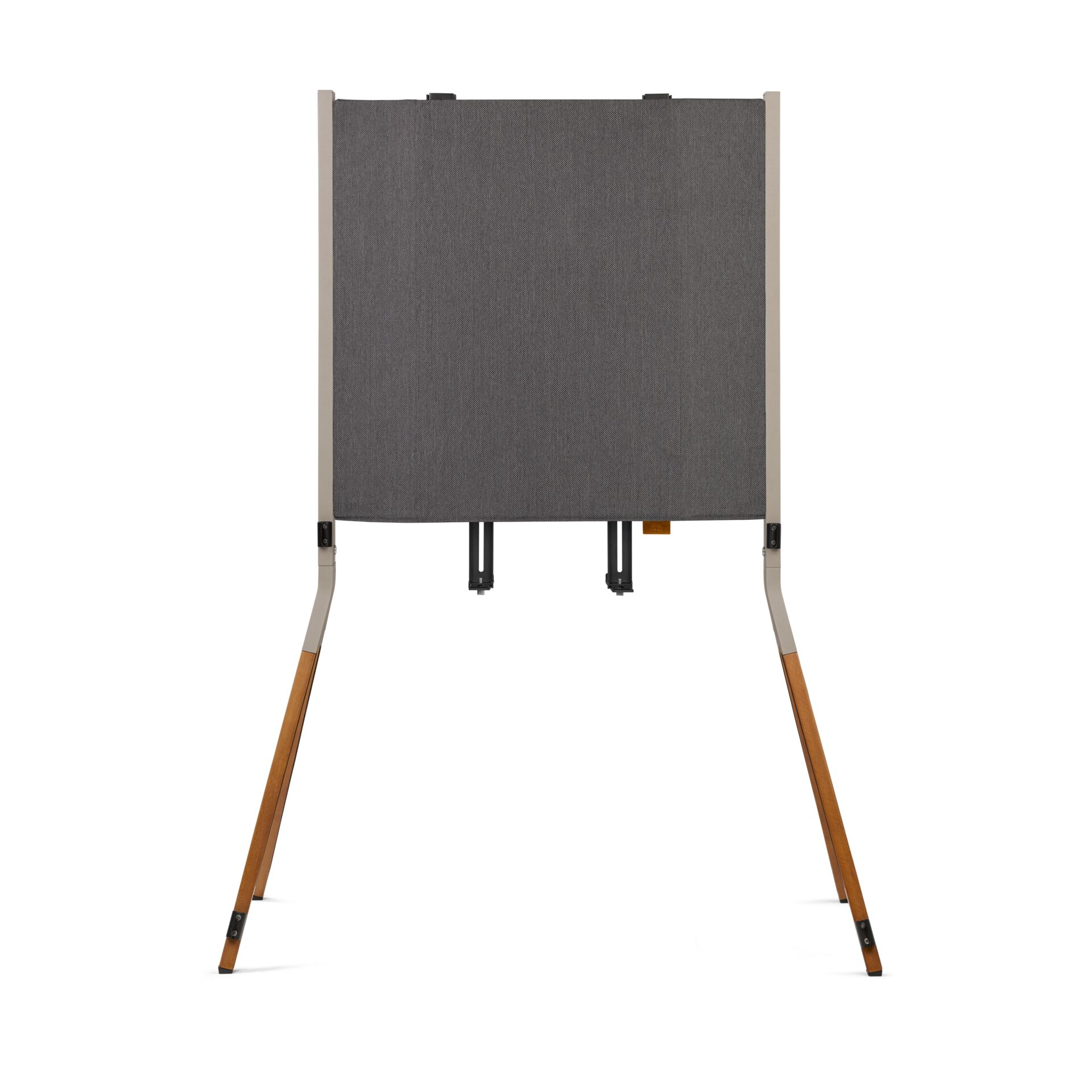 Stellwand, Rahmen, Stoffkissen, Easel, Dreibein
