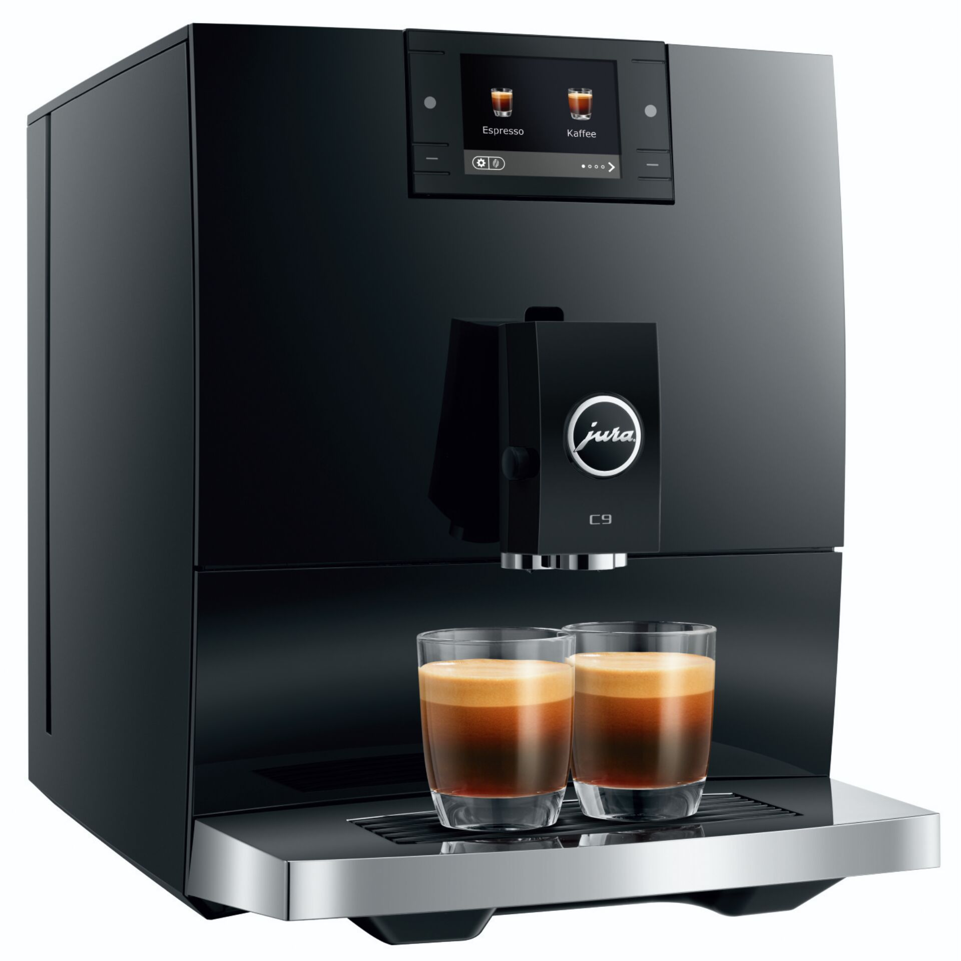 Kaffeemaschine, Espressomaschine, Espresso-Maschine, Kaffeeauslauf, Gourmet-Kaffee