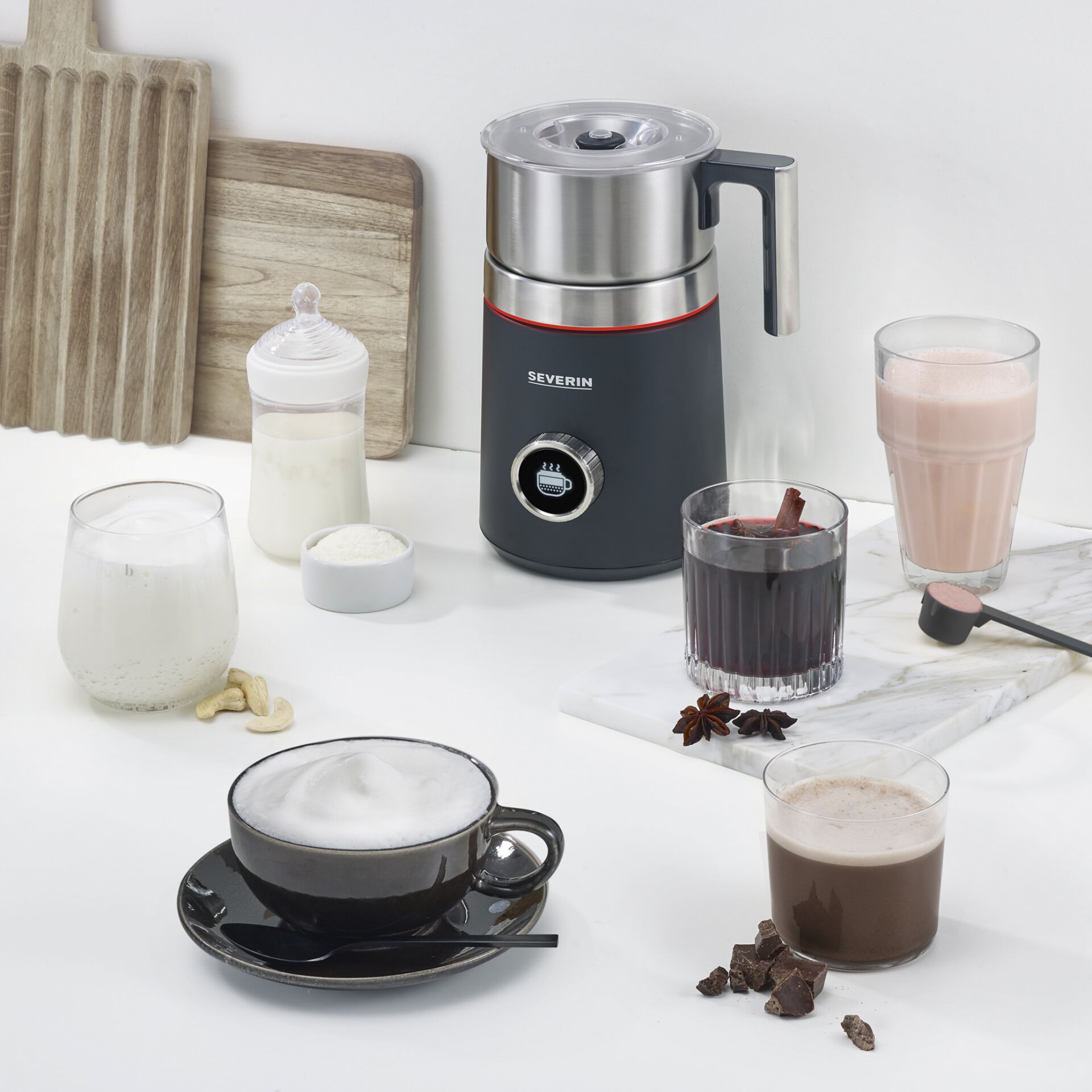 Pokal, Getränk, Kaffee, Kaffeetasse, Milch